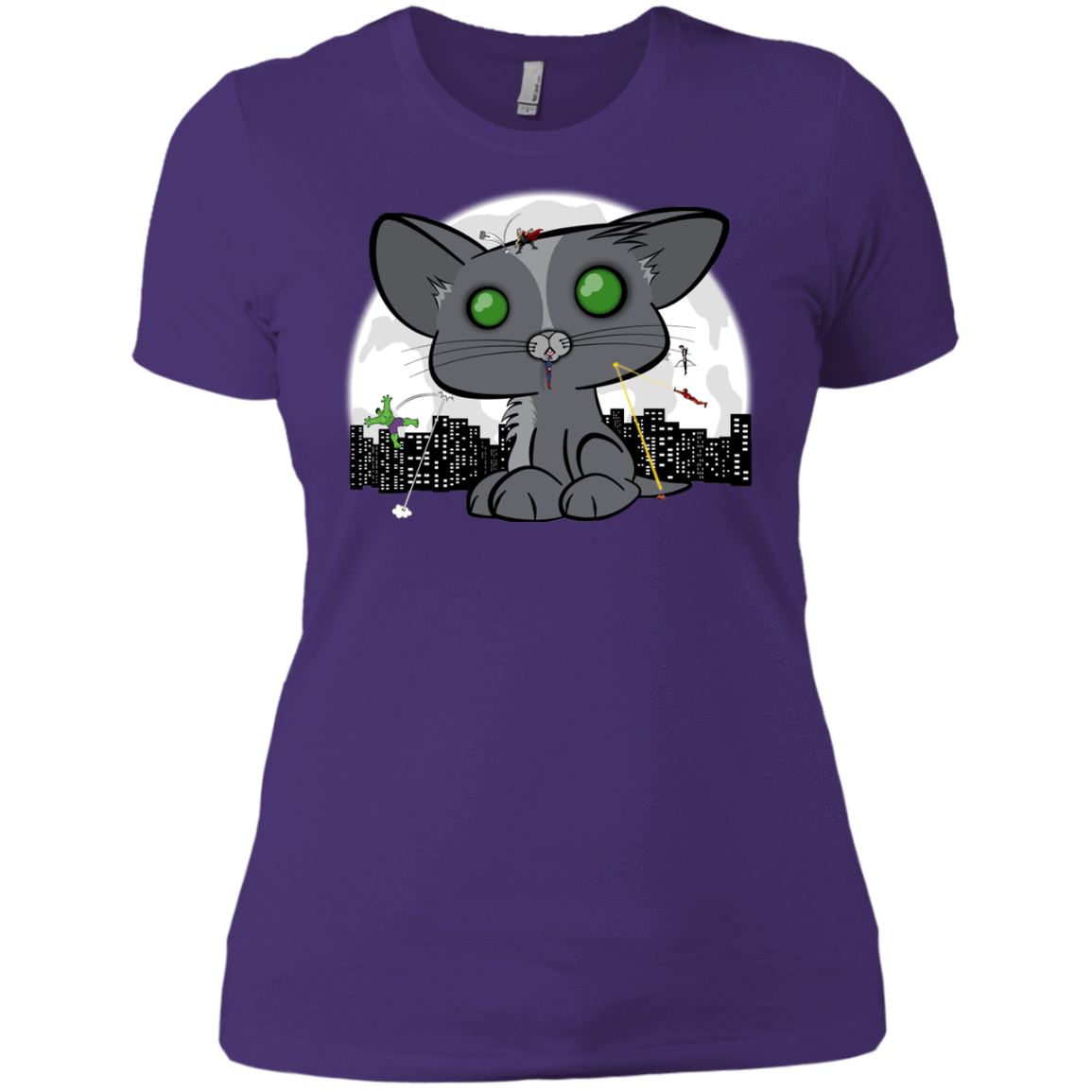 T-Shirts Purple / X-Small Felinity War Women's Premium T-Shirt
