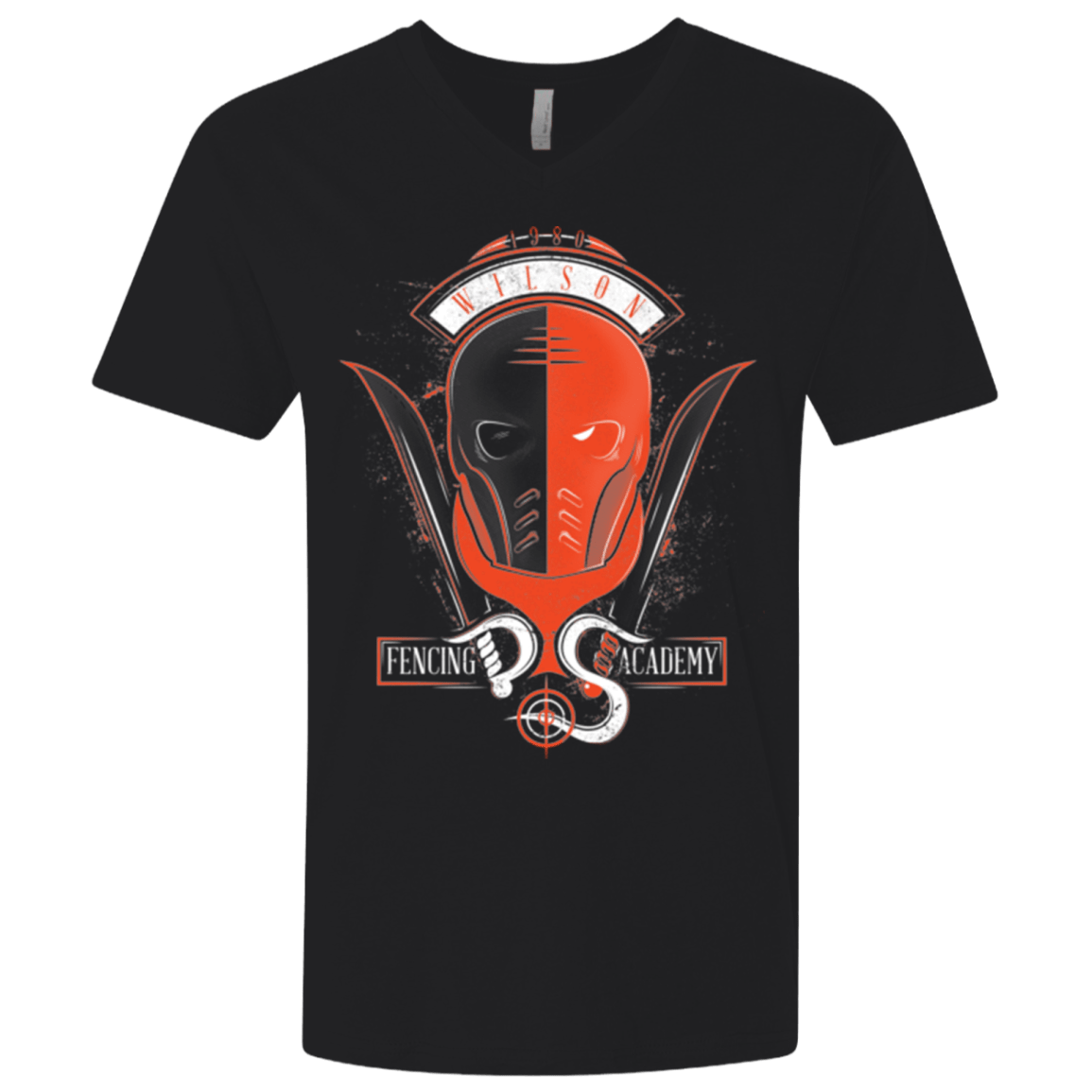 T-Shirts Black / X-Small Fencing Academy Men's Premium V-Neck