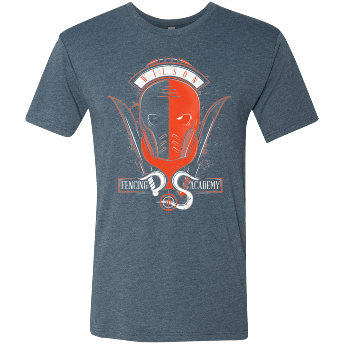 T-Shirts Indigo / Small Fencing Academy Men's Triblend T-Shirt