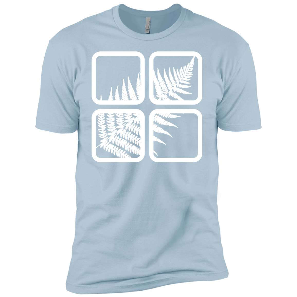T-Shirts Light Blue / YXS Fern Pane Boys Premium T-Shirt