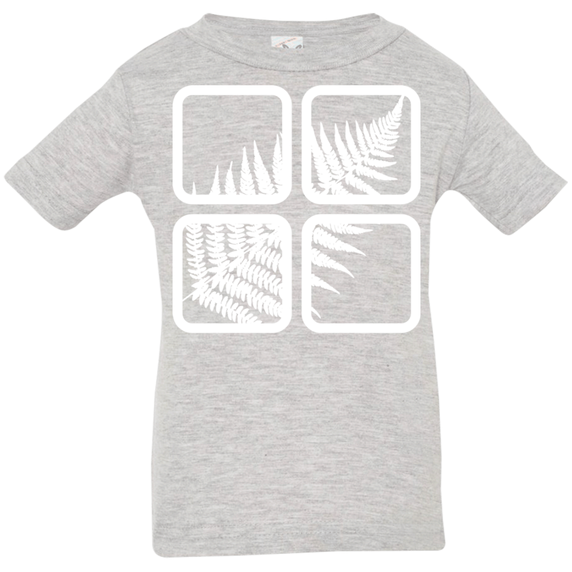 T-Shirts Heather Grey / 6 Months Fern Pane Infant Premium T-Shirt