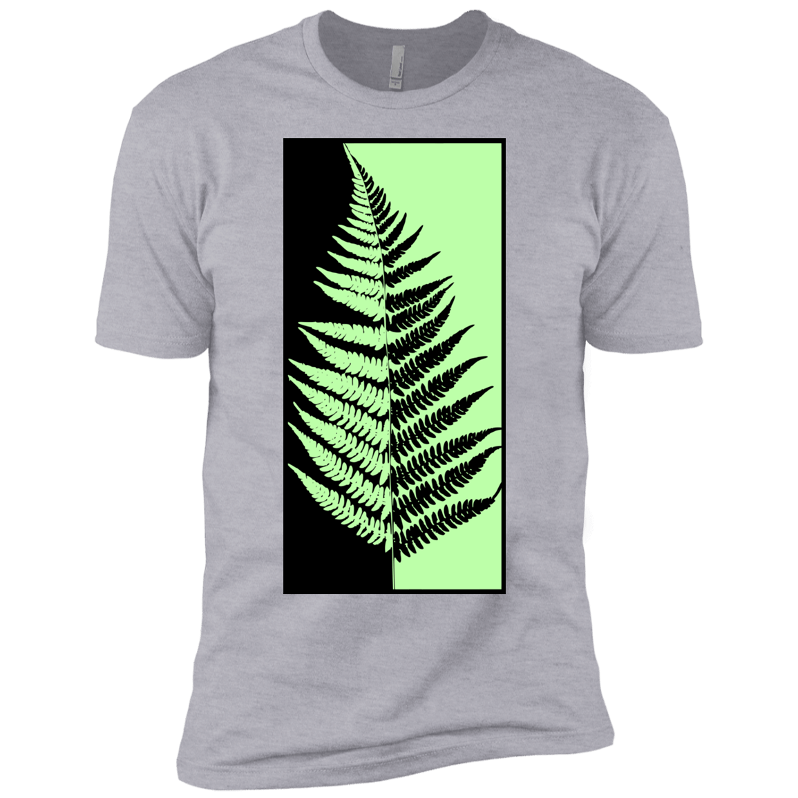 T-Shirts Heather Grey / YXS Fern Press Boys Premium T-Shirt