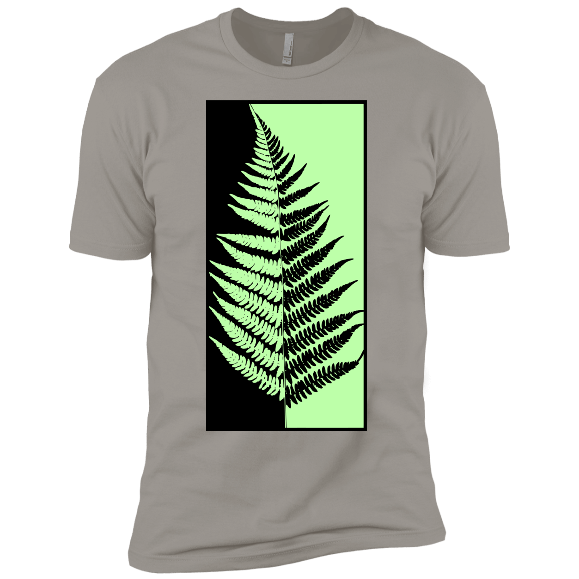 T-Shirts Light Grey / YXS Fern Press Boys Premium T-Shirt