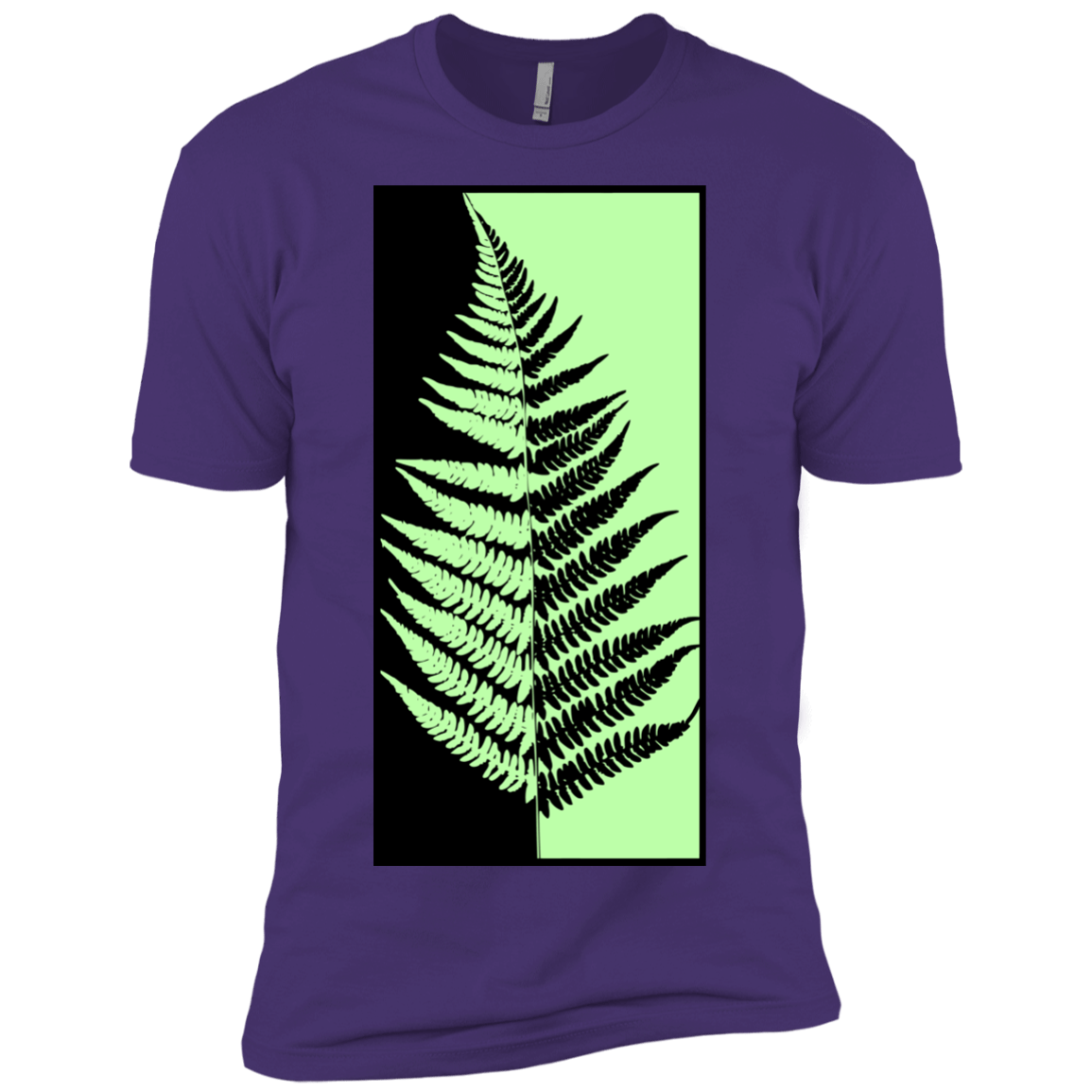 T-Shirts Purple Rush/ / X-Small Fern Press Men's Premium T-Shirt