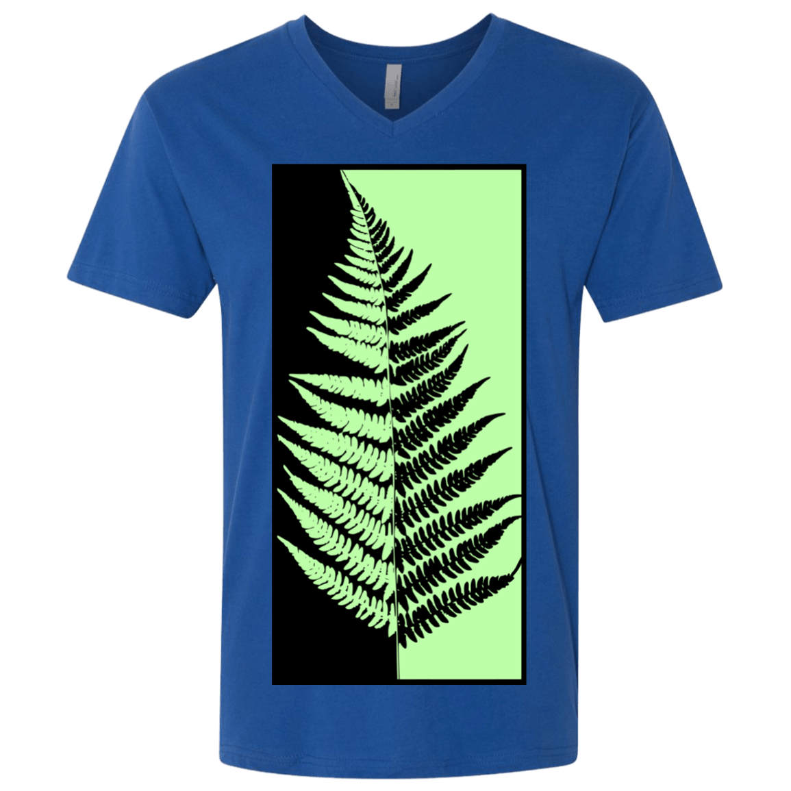 T-Shirts Royal / X-Small Fern Press Men's Premium V-Neck