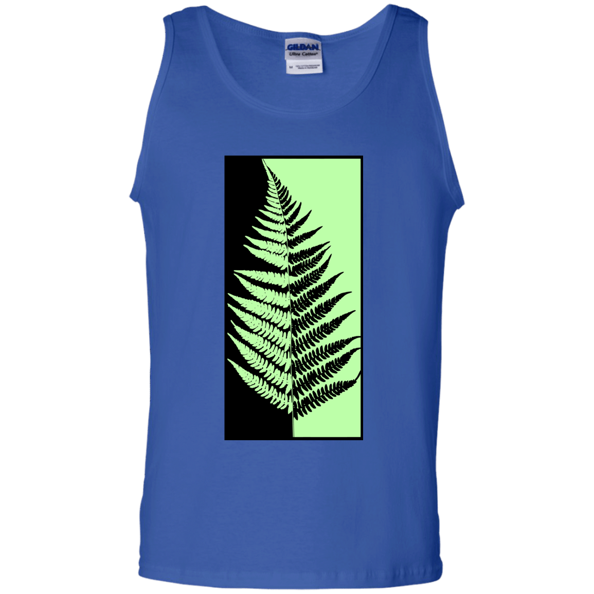 T-Shirts Royal / S Fern Press Men's Tank Top