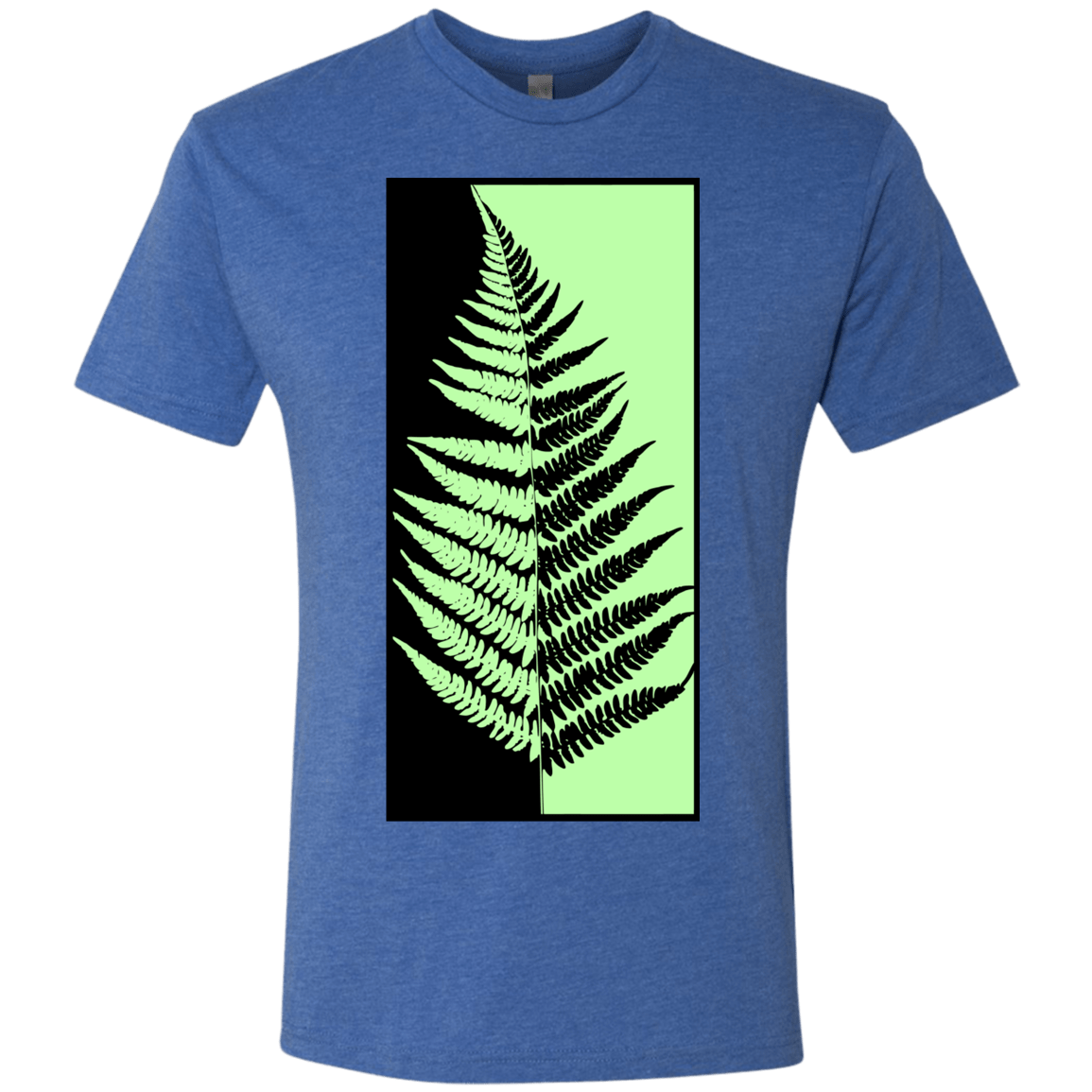 T-Shirts Vintage Royal / S Fern Press Men's Triblend T-Shirt