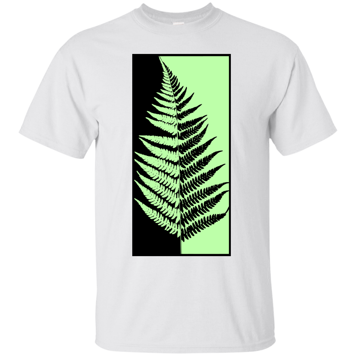 T-Shirts White / S Fern Press T-Shirt