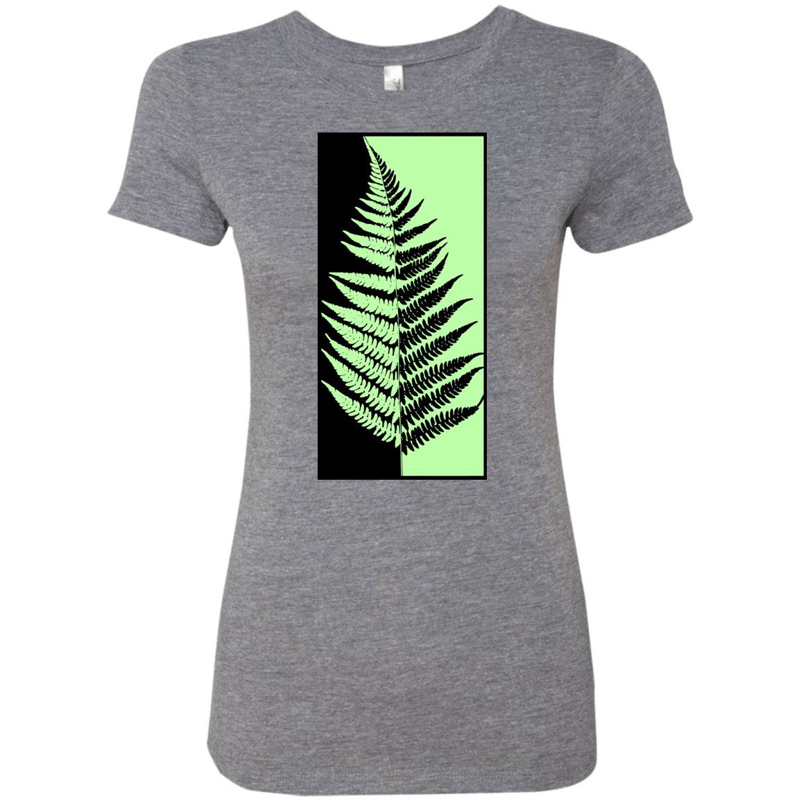 T-Shirts Premium Heather / S Fern Press Women's Triblend T-Shirt