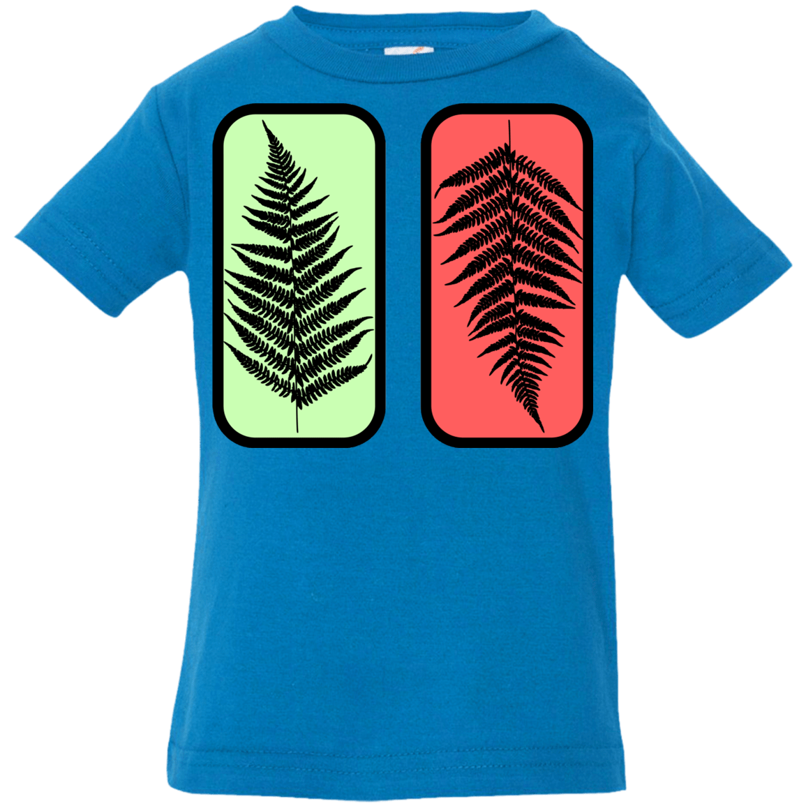 T-Shirts Cobalt / 6 Months Ferns Infant Premium T-Shirt