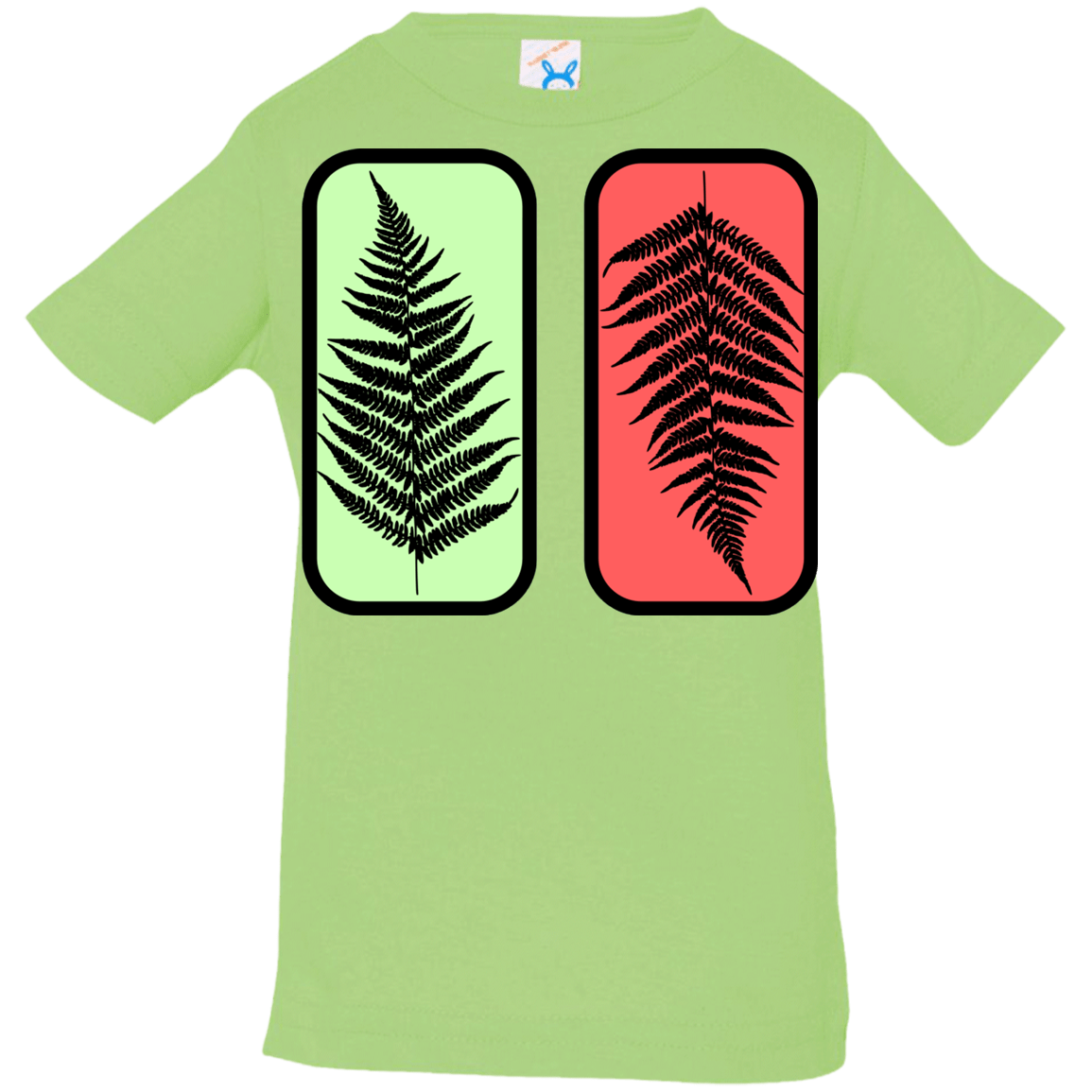 T-Shirts Key Lime / 6 Months Ferns Infant Premium T-Shirt