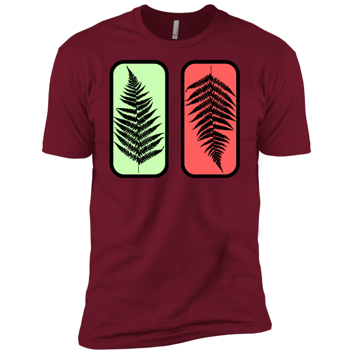 T-Shirts Cardinal / X-Small Ferns Men's Premium T-Shirt