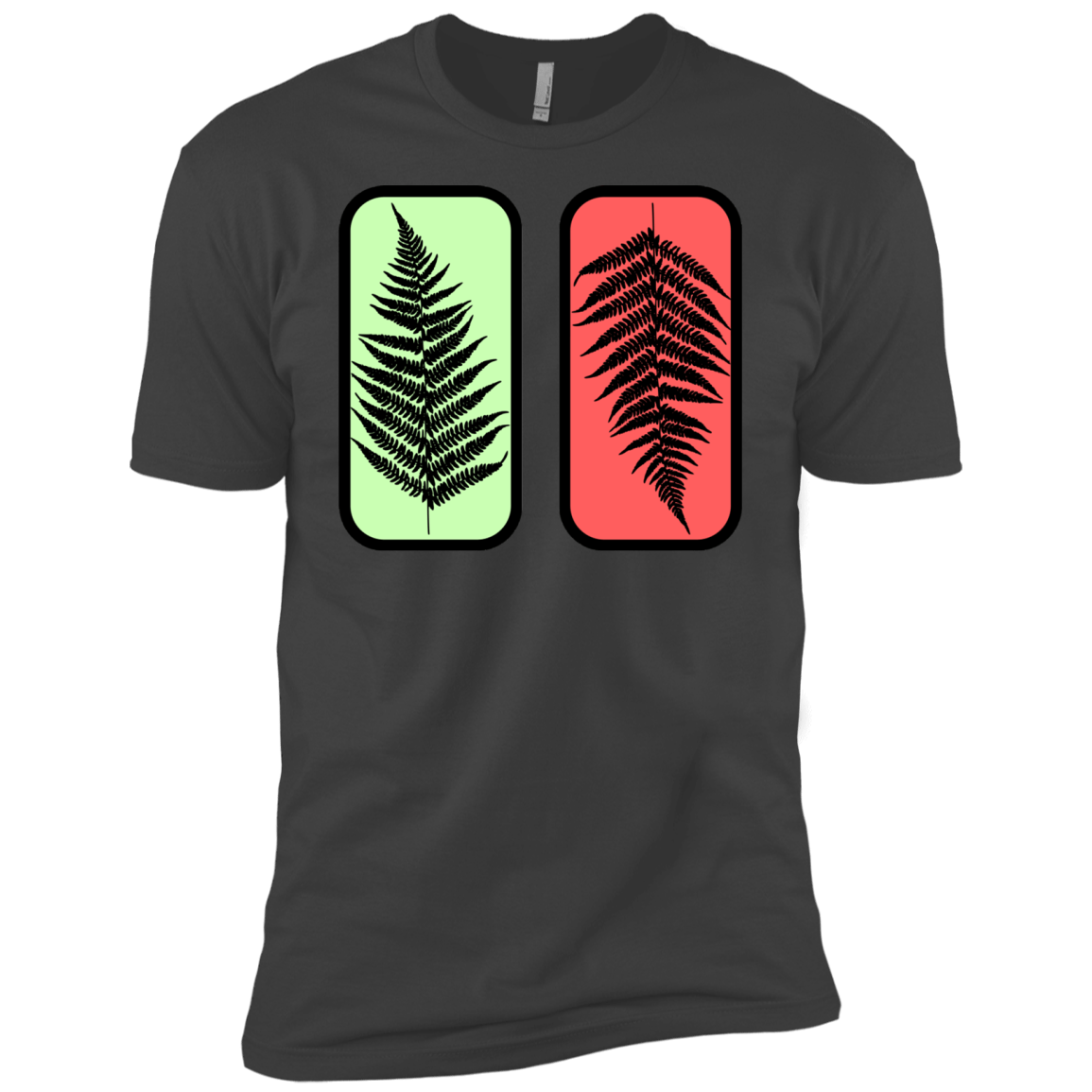 T-Shirts Heavy Metal / X-Small Ferns Men's Premium T-Shirt