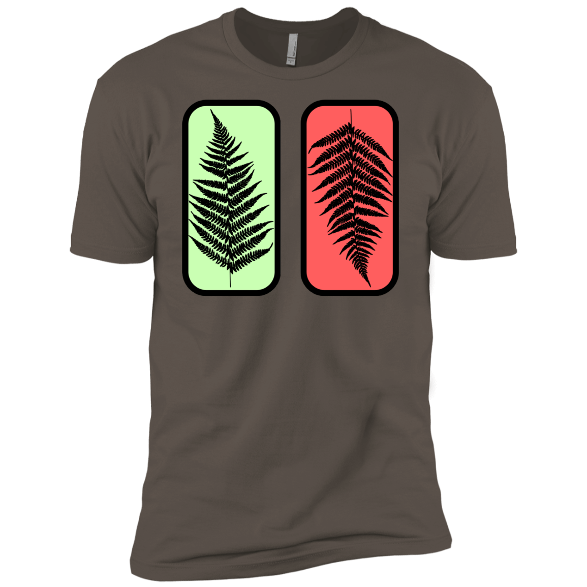 T-Shirts Warm Grey / X-Small Ferns Men's Premium T-Shirt