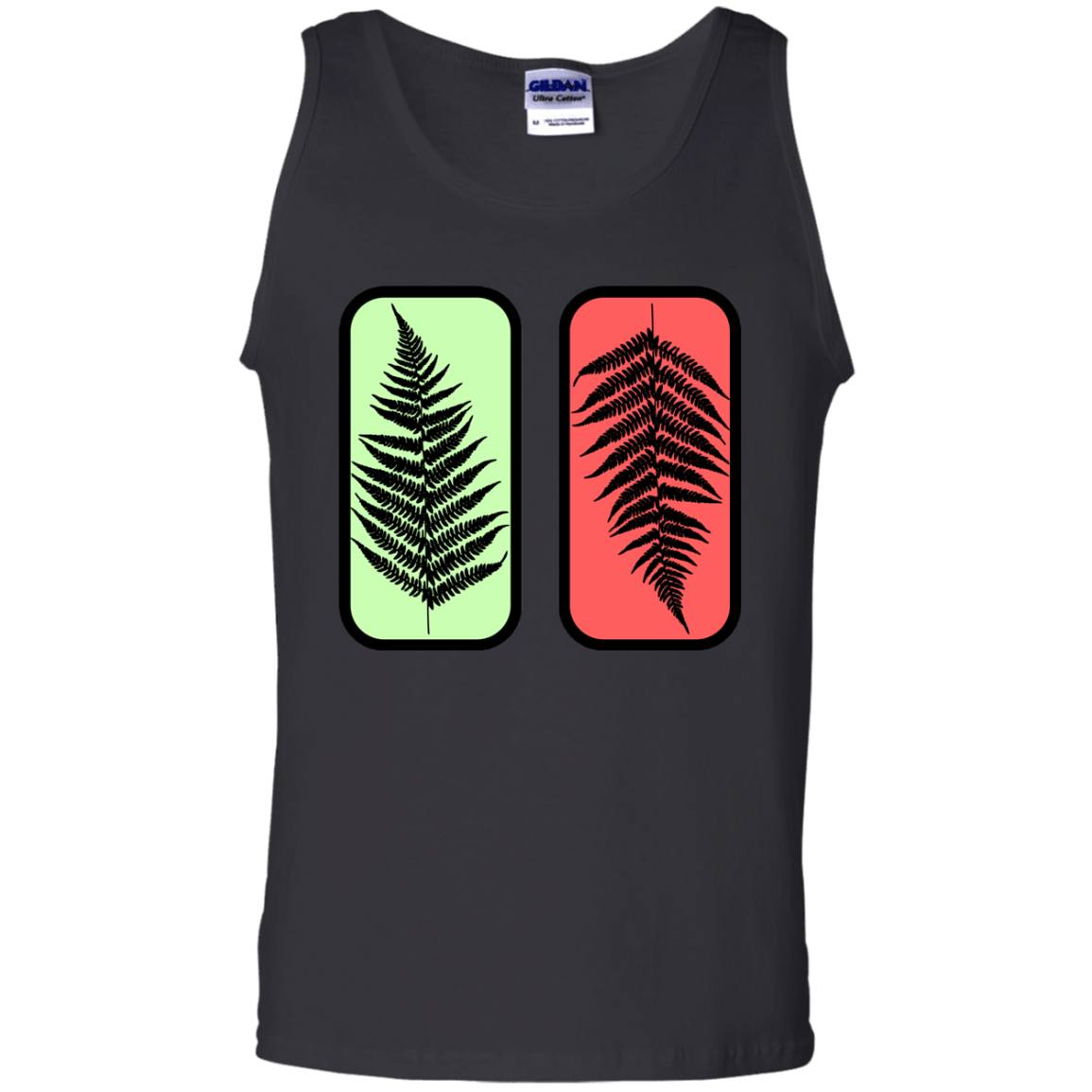 T-Shirts Black / S Ferns Men's Tank Top