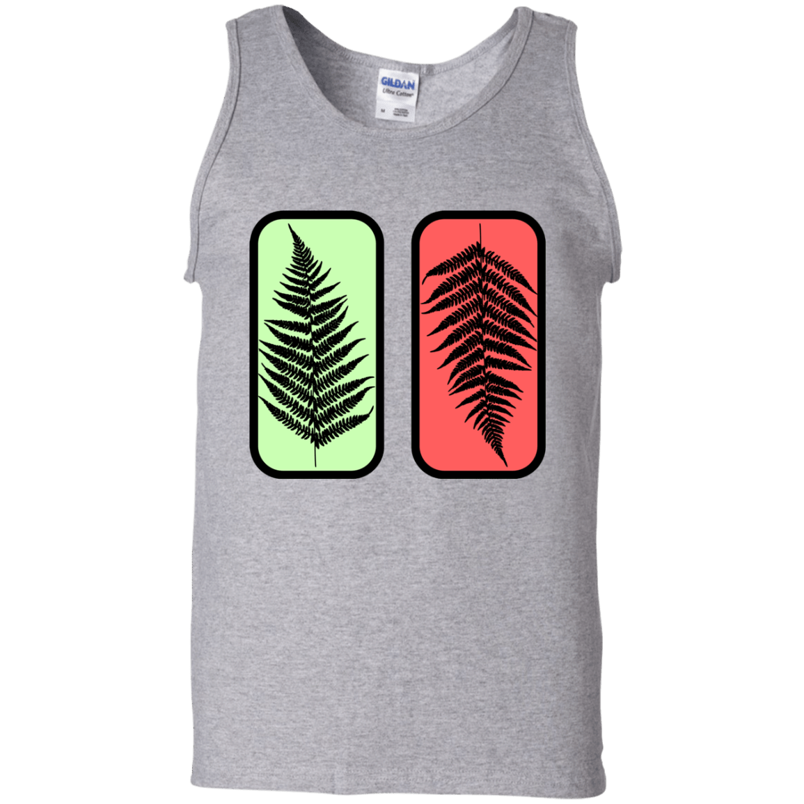 T-Shirts Sport Grey / S Ferns Men's Tank Top