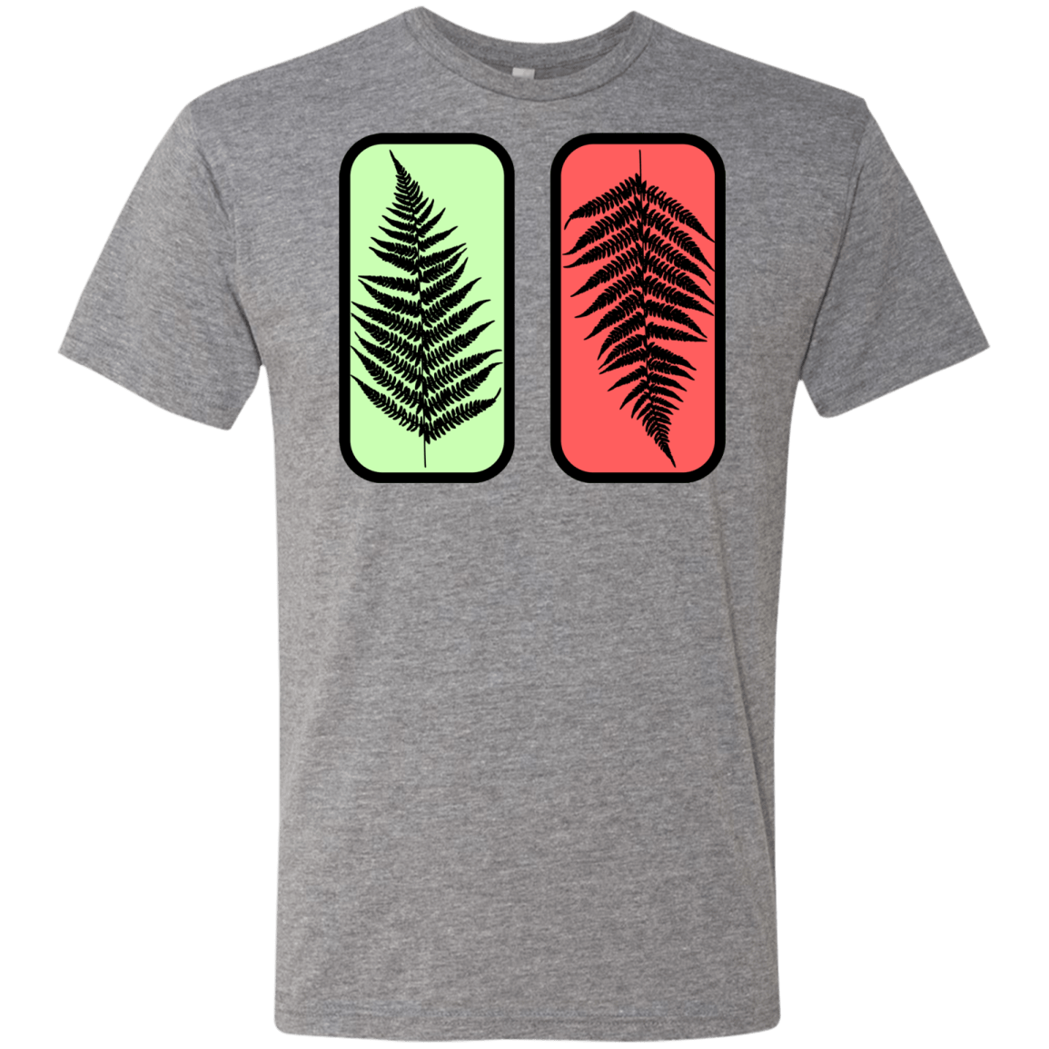 T-Shirts Premium Heather / S Ferns Men's Triblend T-Shirt