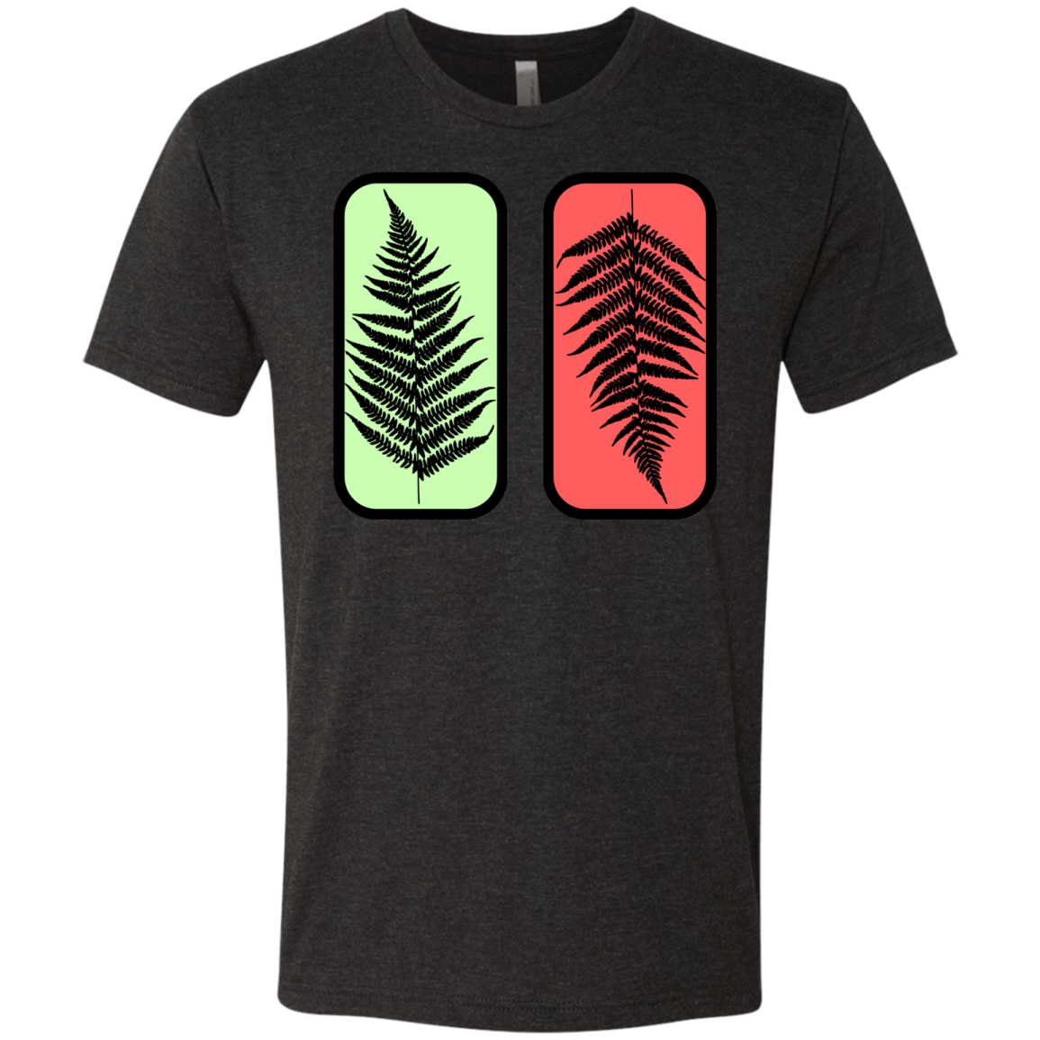 T-Shirts Vintage Black / S Ferns Men's Triblend T-Shirt