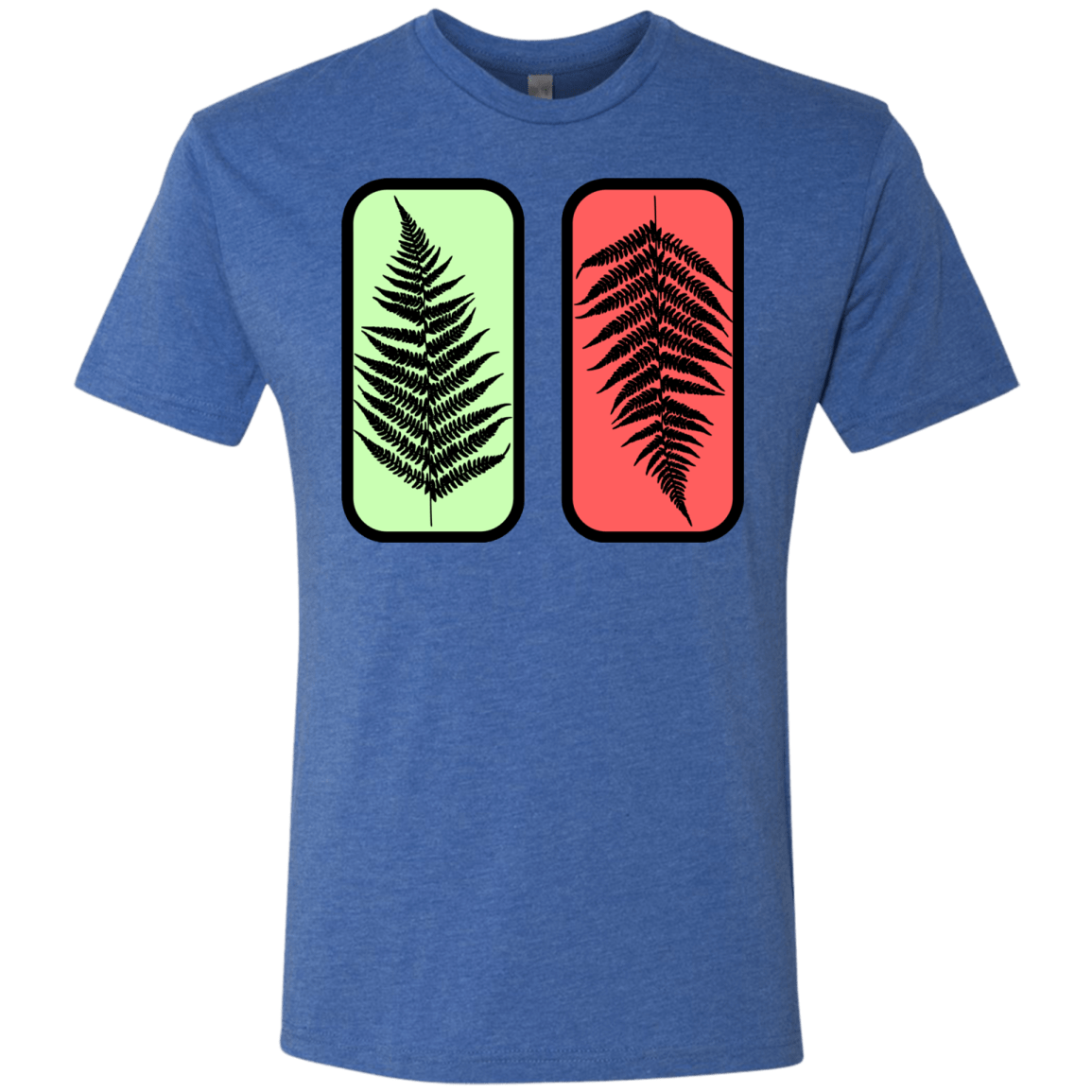 T-Shirts Vintage Royal / S Ferns Men's Triblend T-Shirt