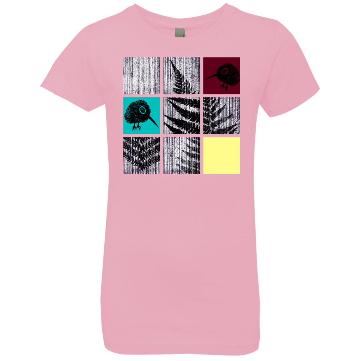 T-Shirts Light Pink / YXS Ferns n Chicks Girls Premium T-Shirt