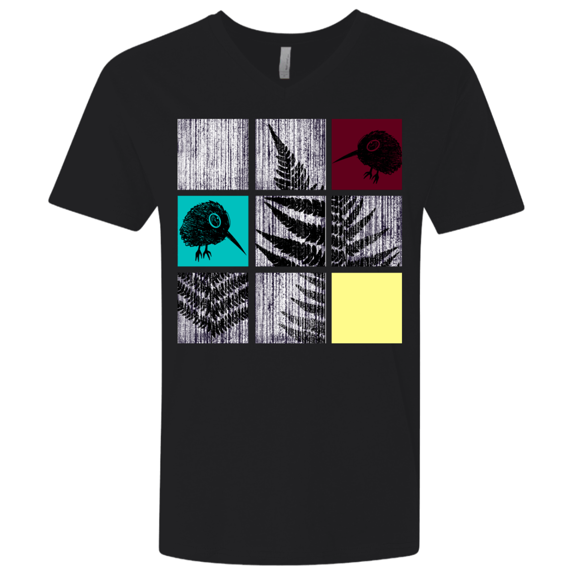 T-Shirts Black / X-Small Ferns n Chicks Men's Premium V-Neck