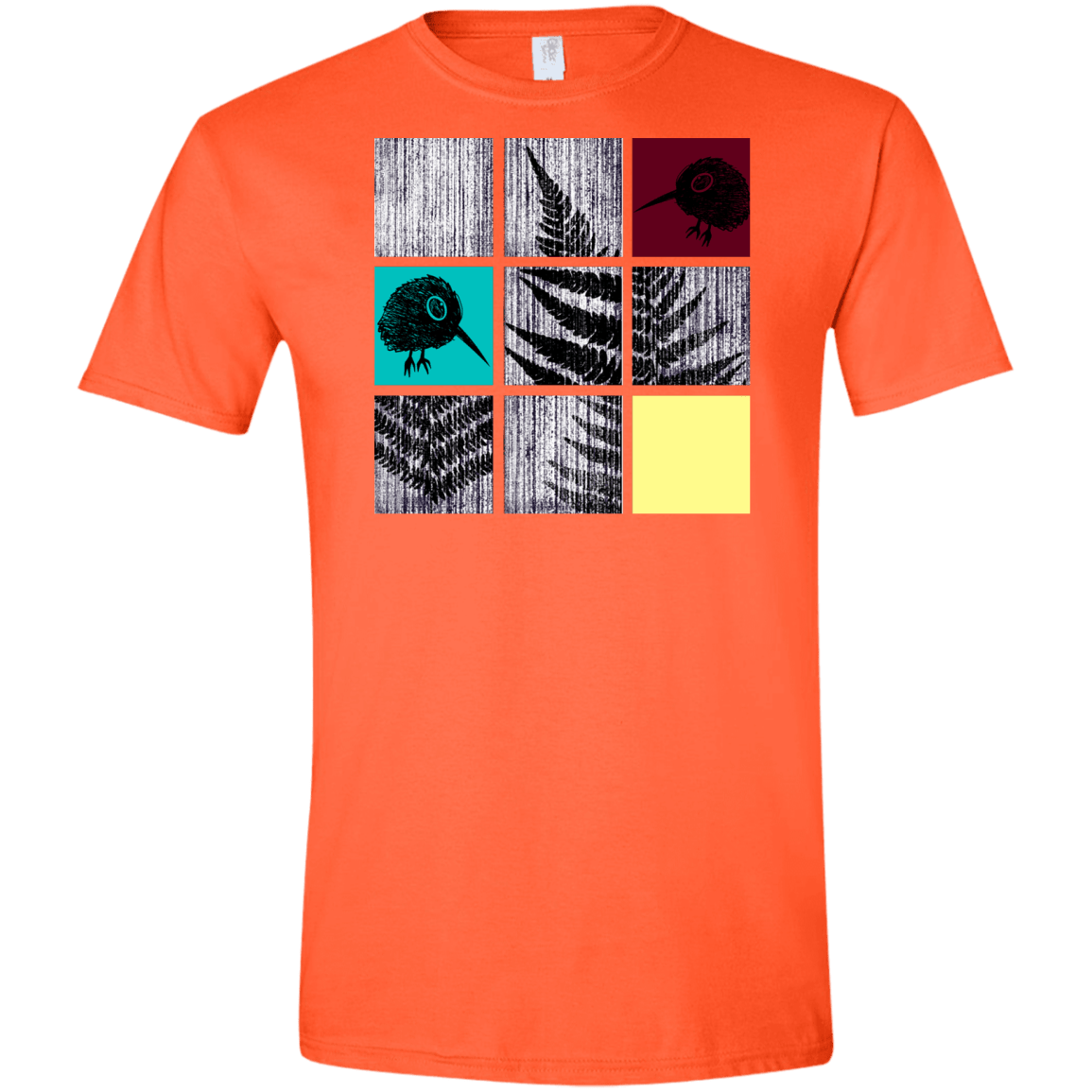 T-Shirts Orange / S Ferns n Chicks Men's Semi-Fitted Softstyle