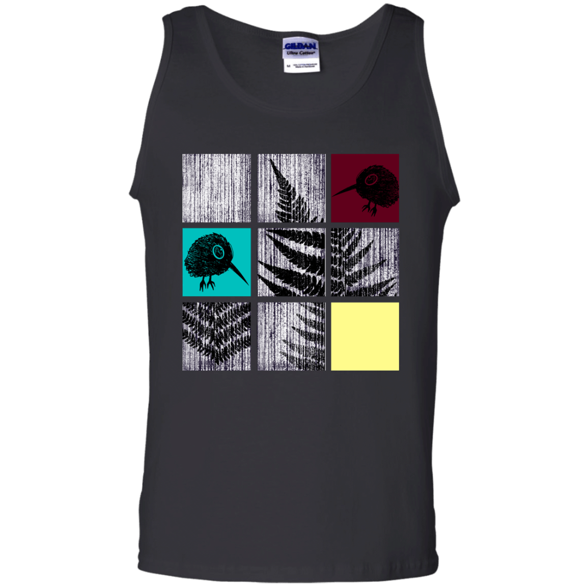 T-Shirts Black / S Ferns n Chicks Men's Tank Top