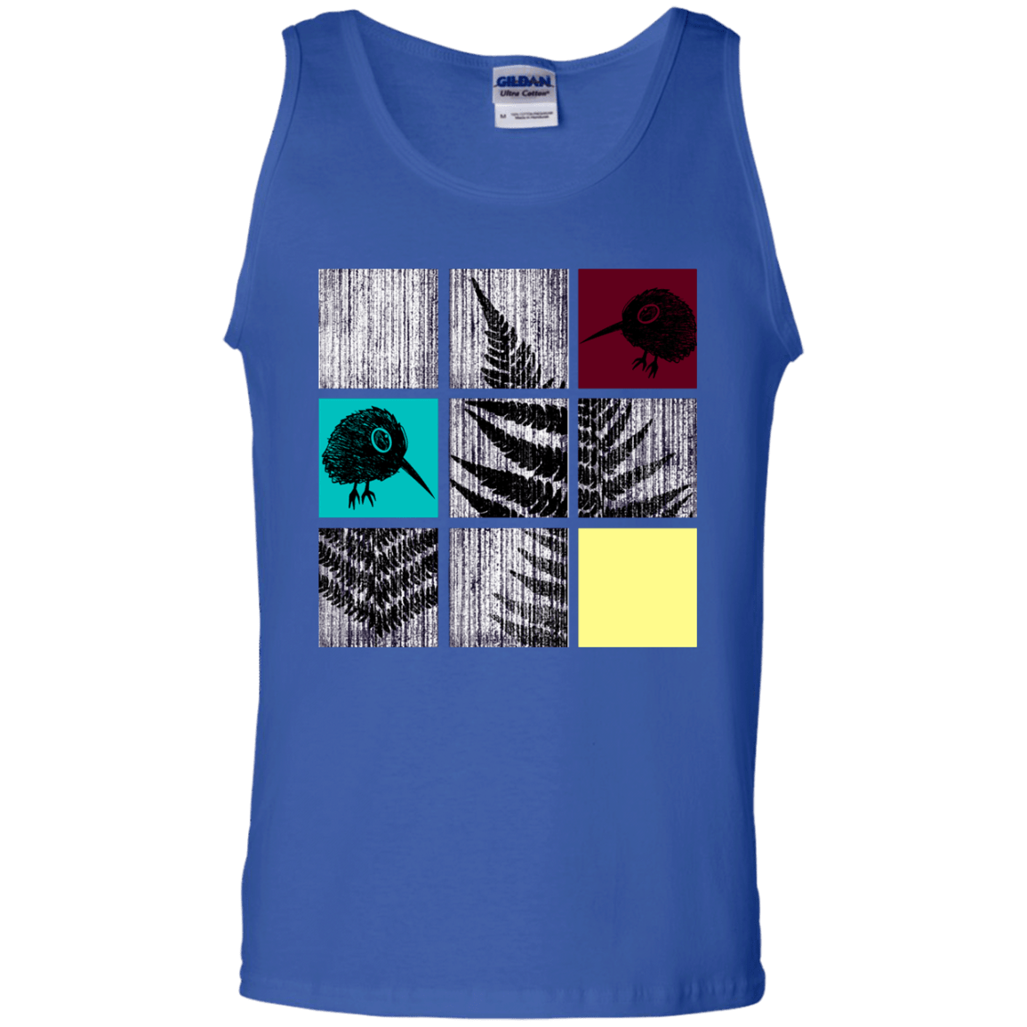 T-Shirts Royal / S Ferns n Chicks Men's Tank Top