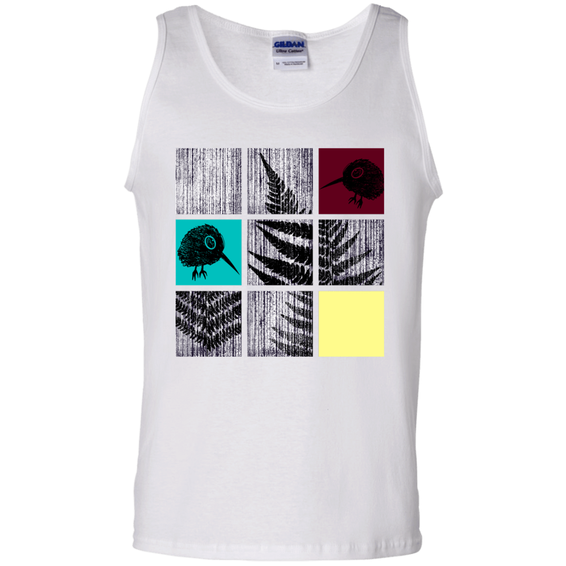 T-Shirts White / S Ferns n Chicks Men's Tank Top