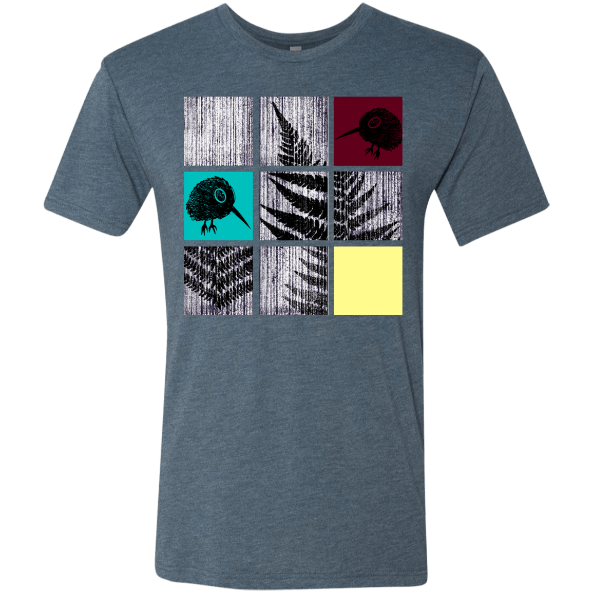 T-Shirts Indigo / S Ferns n Chicks Men's Triblend T-Shirt