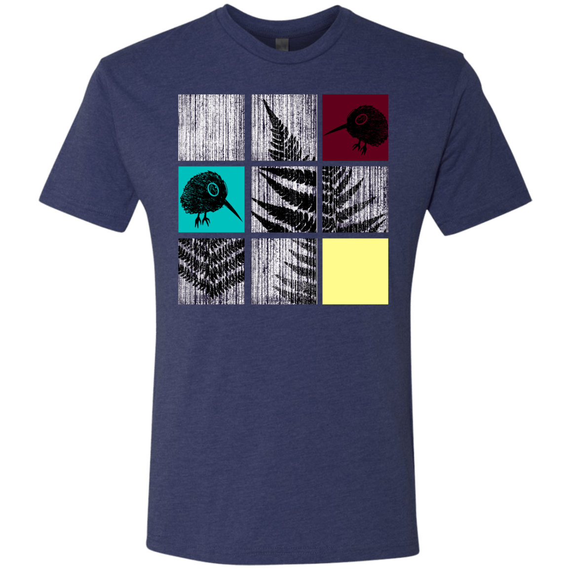 T-Shirts Vintage Navy / S Ferns n Chicks Men's Triblend T-Shirt