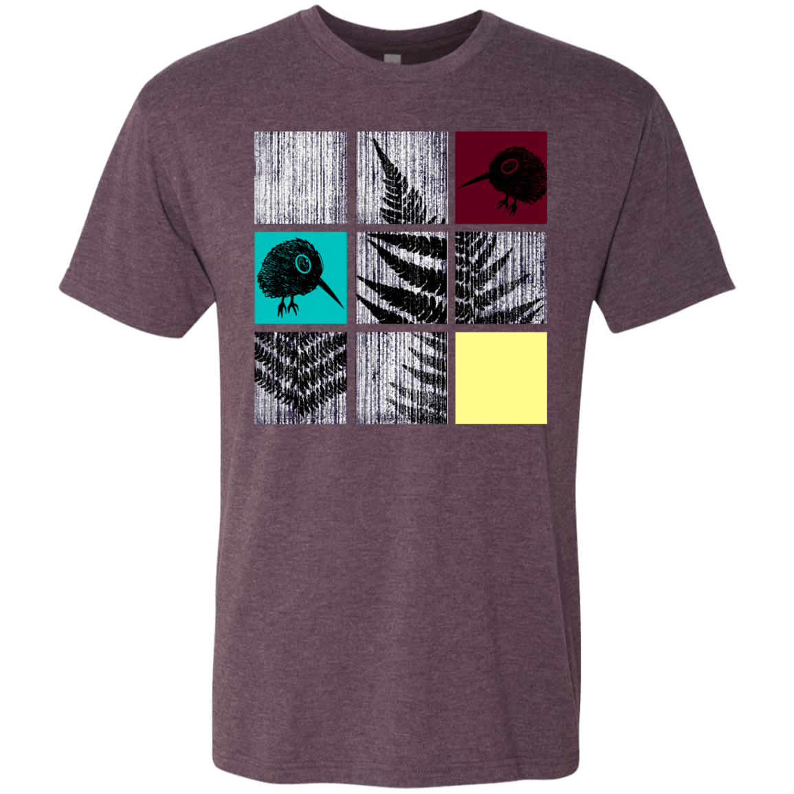 T-Shirts Vintage Purple / S Ferns n Chicks Men's Triblend T-Shirt