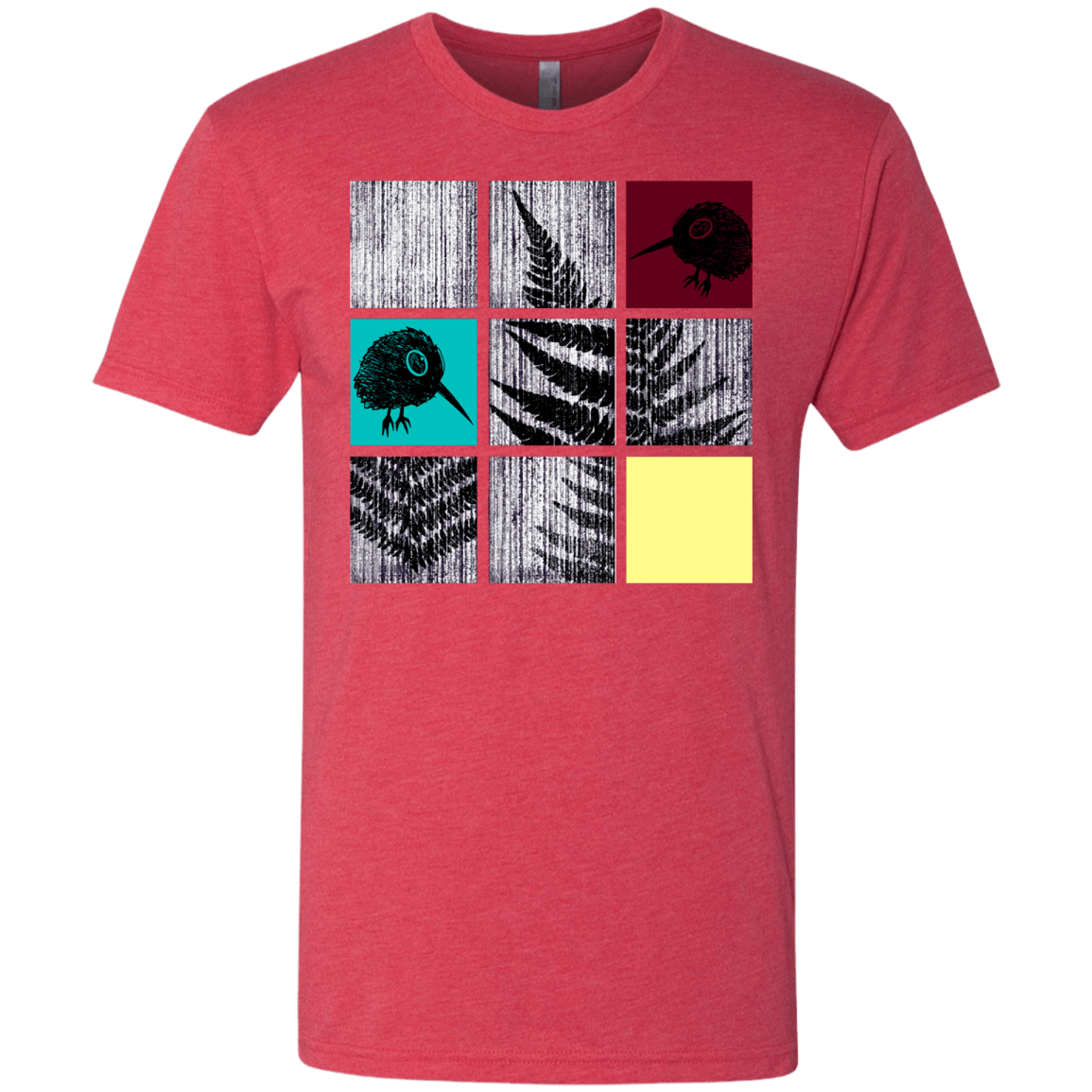 T-Shirts Vintage Red / S Ferns n Chicks Men's Triblend T-Shirt