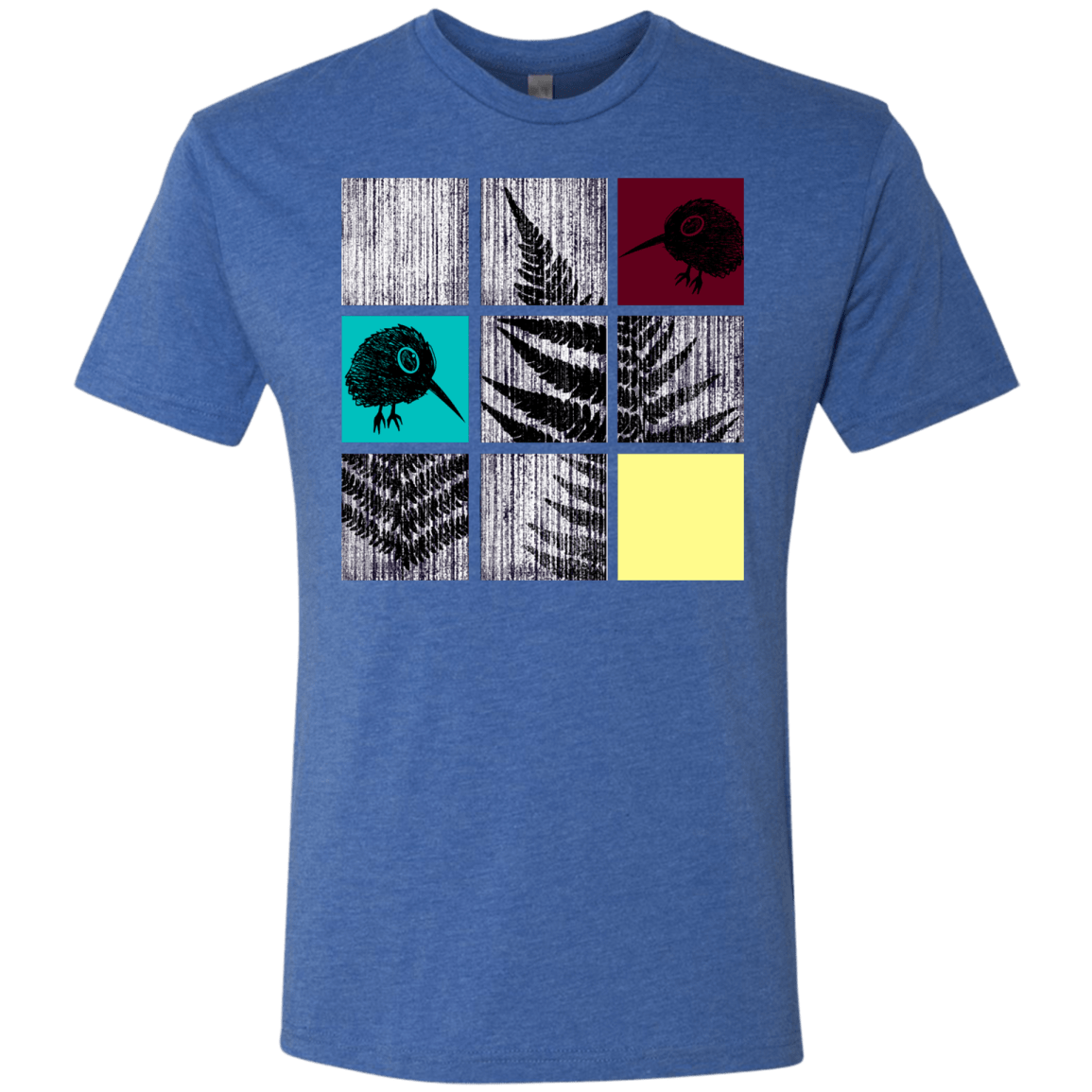 T-Shirts Vintage Royal / S Ferns n Chicks Men's Triblend T-Shirt