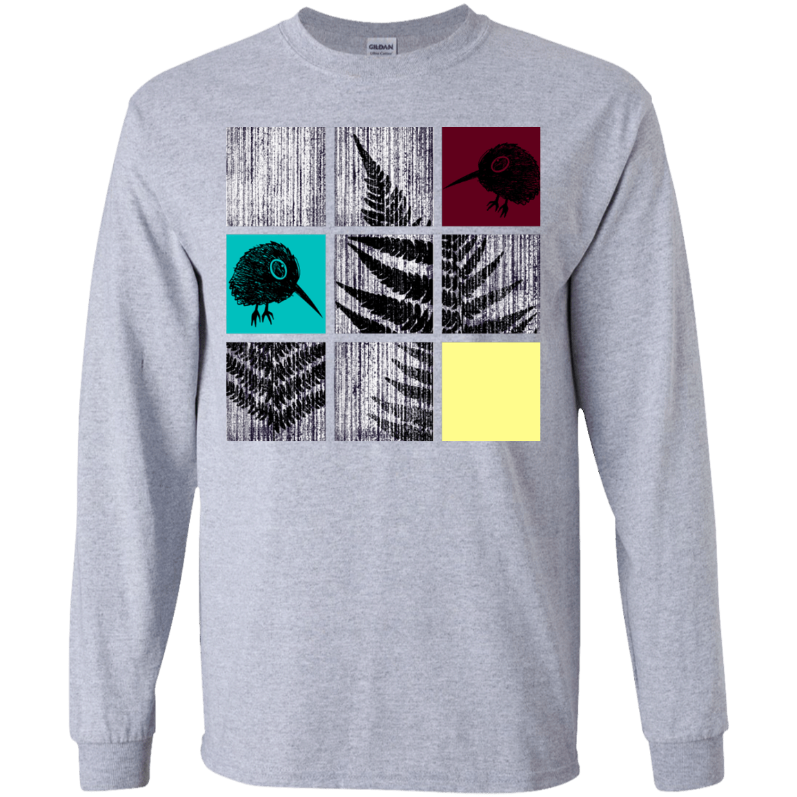 T-Shirts Sport Grey / YS Ferns n Chicks Youth Long Sleeve T-Shirt