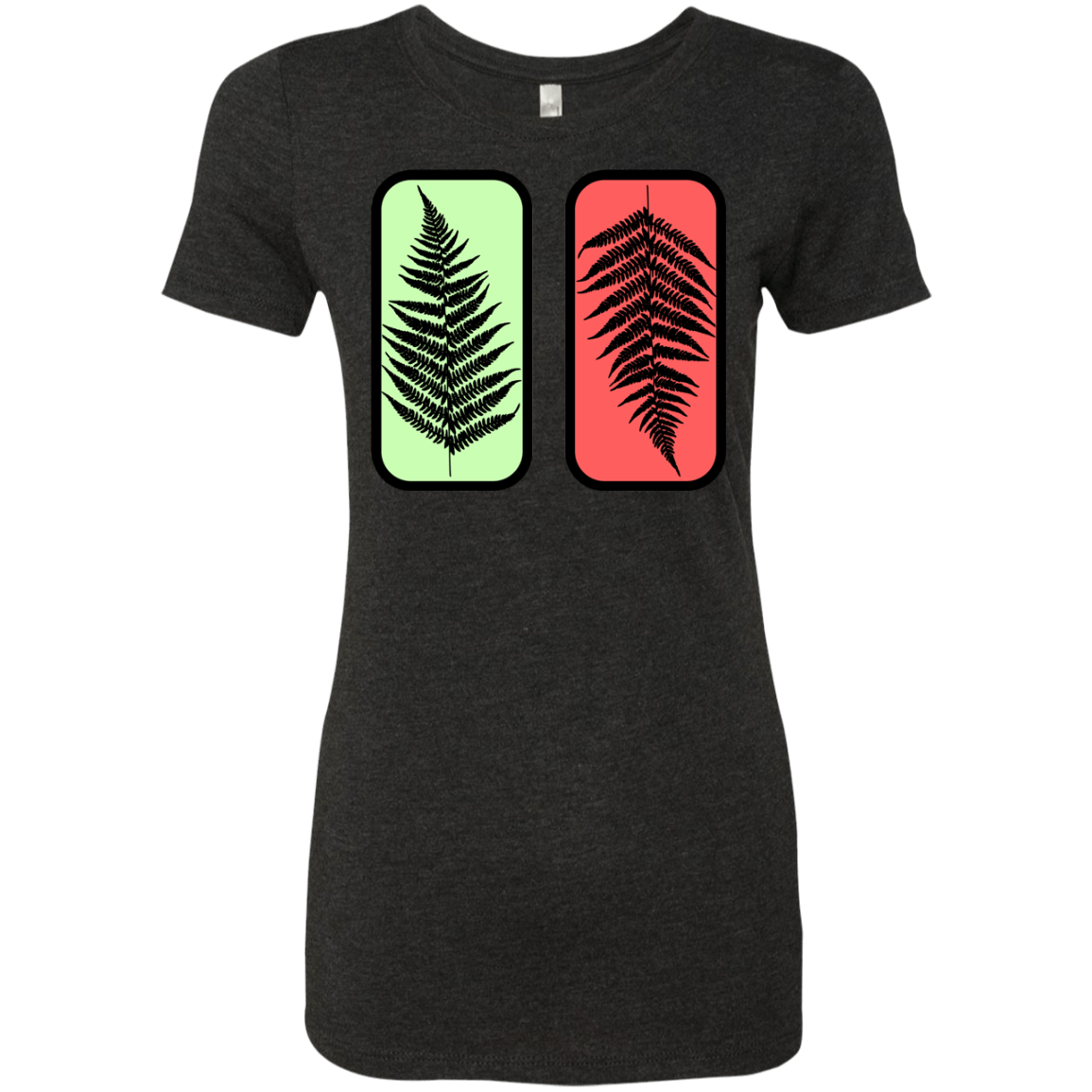 T-Shirts Vintage Black / S Ferns Women's Triblend T-Shirt