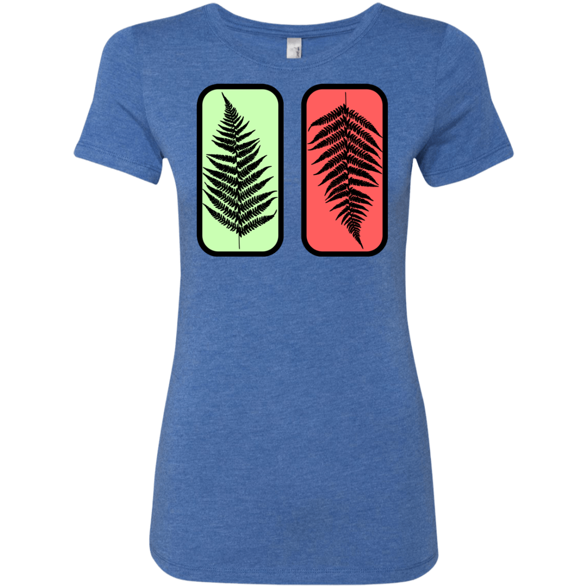 T-Shirts Vintage Royal / S Ferns Women's Triblend T-Shirt