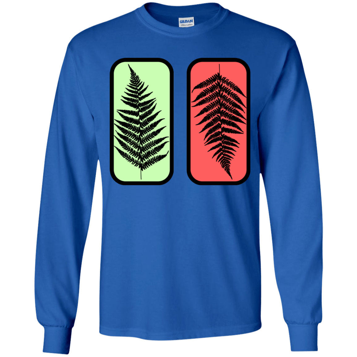T-Shirts Royal / YS Ferns Youth Long Sleeve T-Shirt