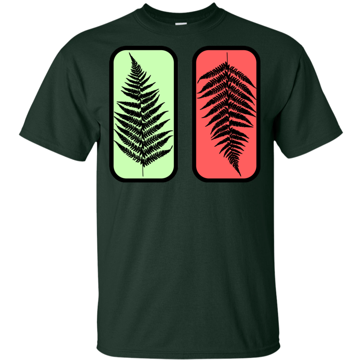 T-Shirts Forest / YXS Ferns Youth T-Shirt