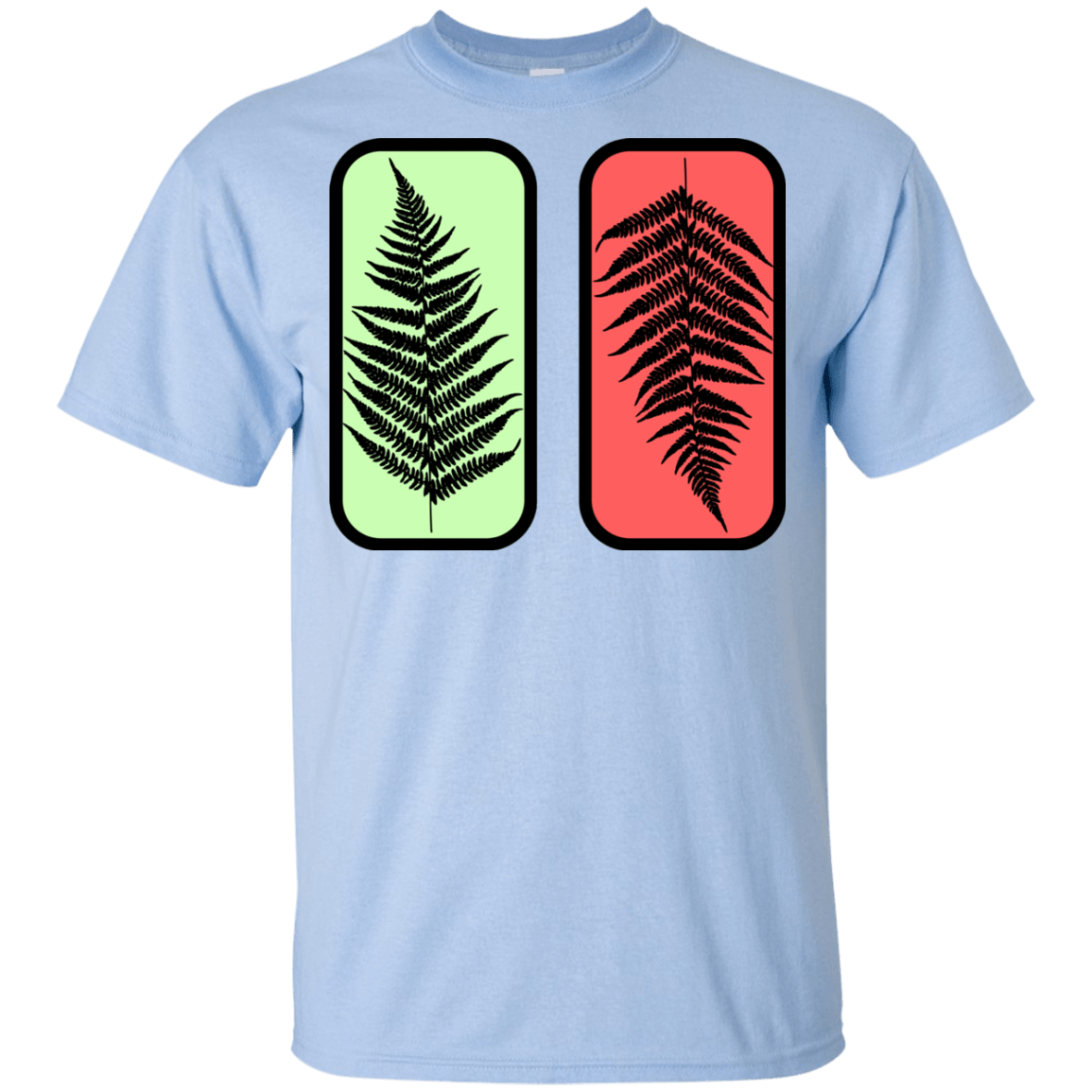 T-Shirts Light Blue / YXS Ferns Youth T-Shirt
