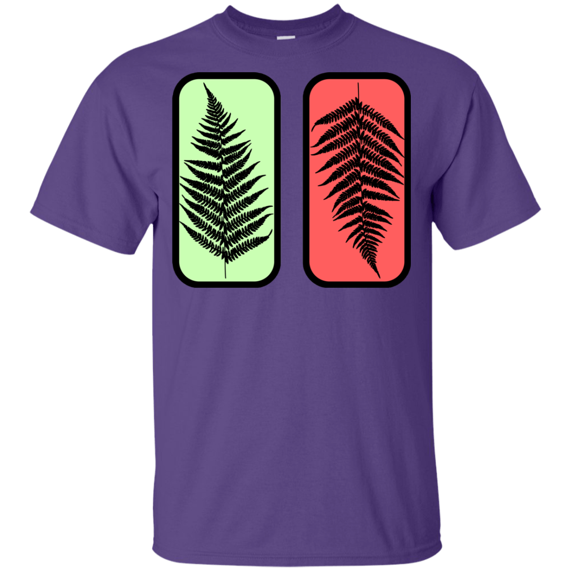 T-Shirts Purple / YXS Ferns Youth T-Shirt