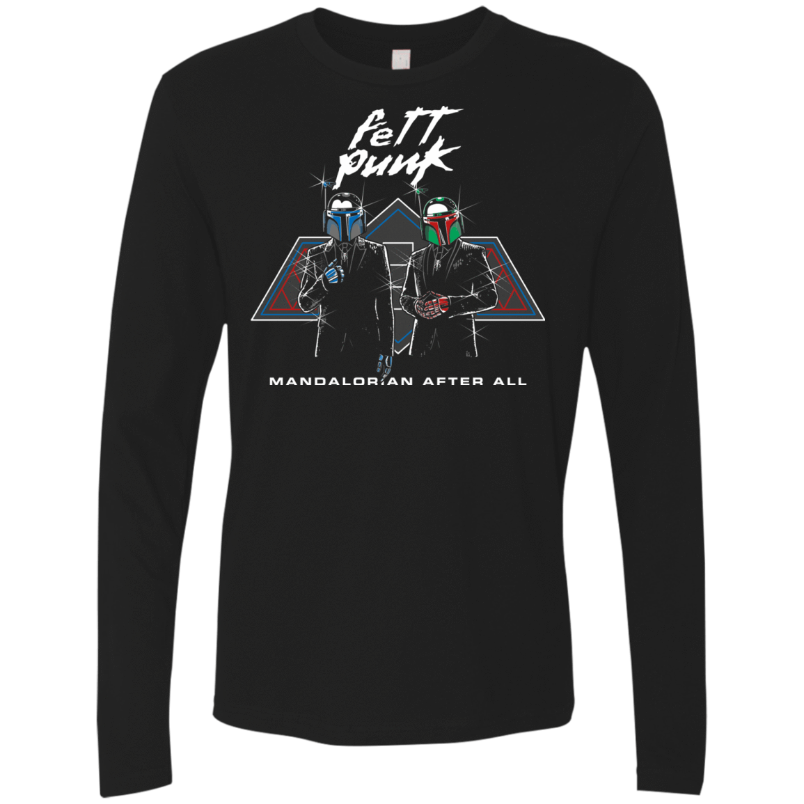 T-Shirts Black / S Fett Punk Men's Premium Long Sleeve
