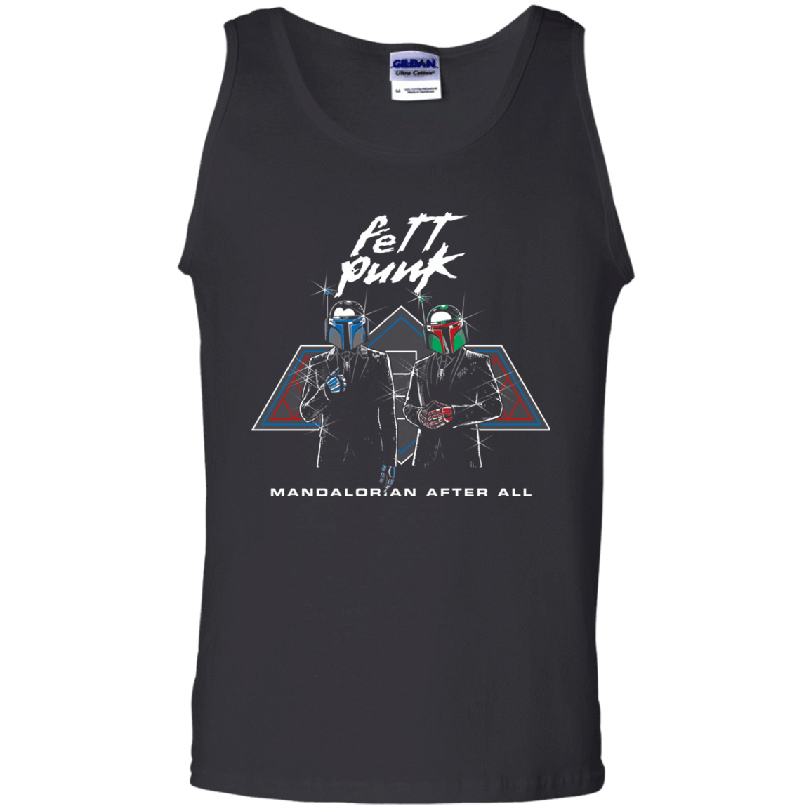 T-Shirts Black / S Fett Punk Men's Tank Top