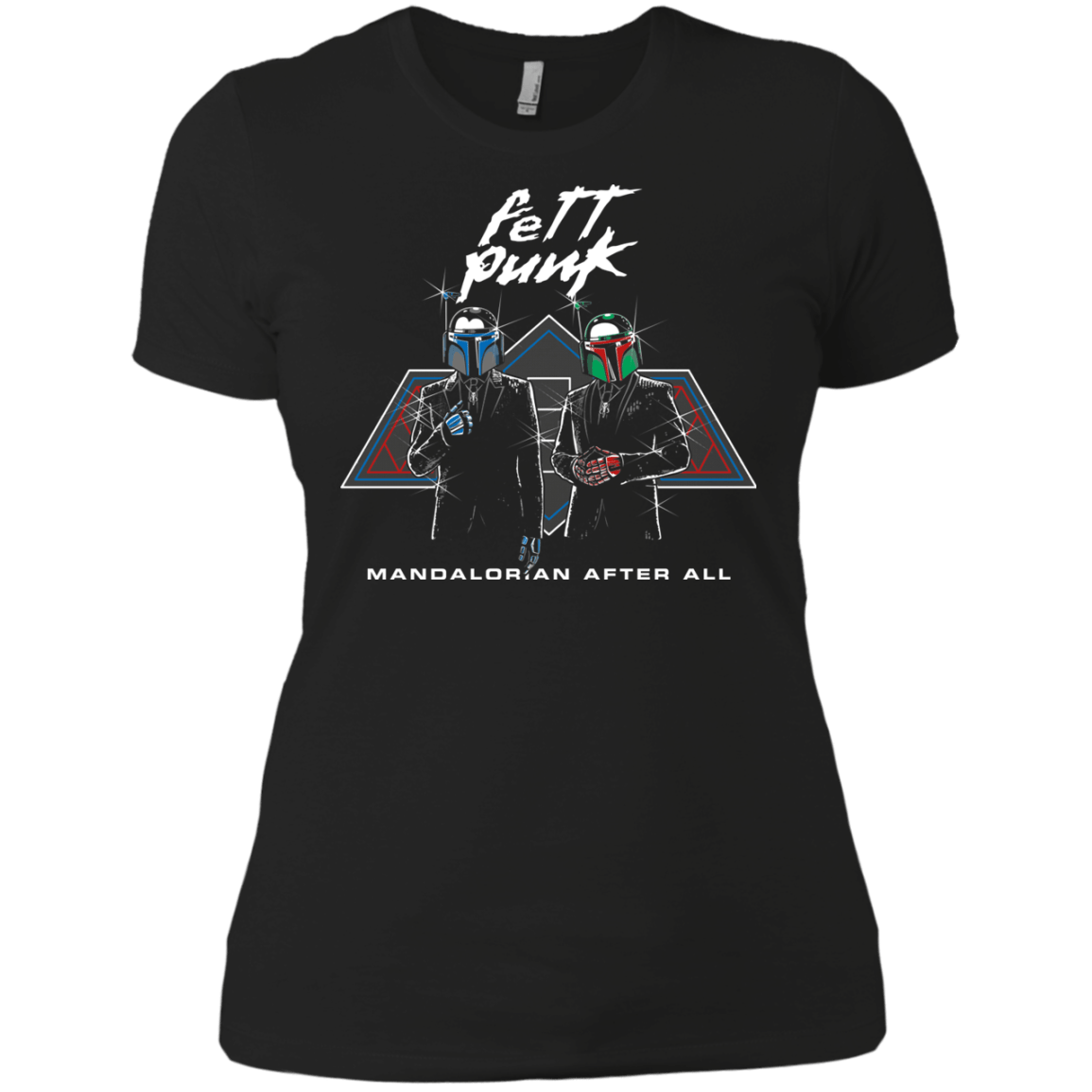T-Shirts Black / X-Small Fett Punk Women's Premium T-Shirt