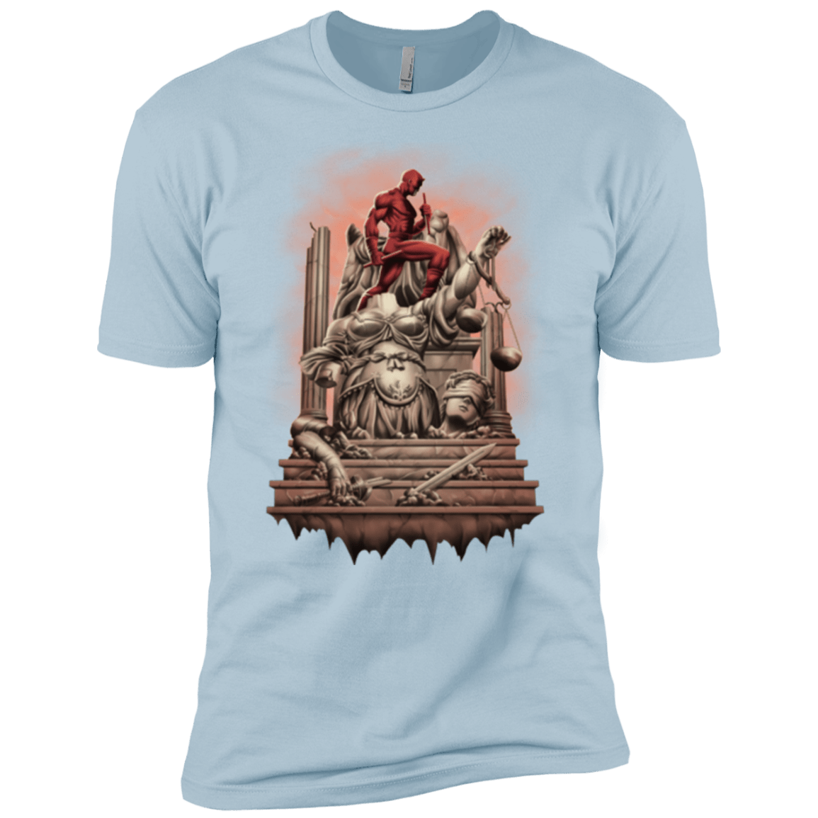 T-Shirts Light Blue / YXS Fiat Justitia Ruat Caelum Boys Premium T-Shirt
