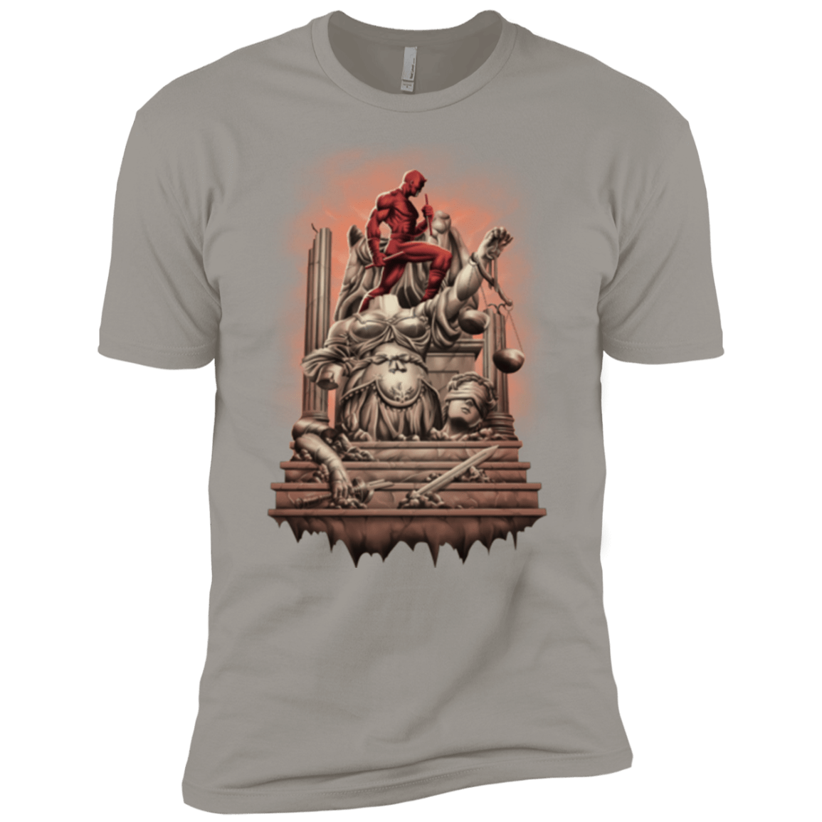 T-Shirts Light Grey / YXS Fiat Justitia Ruat Caelum Boys Premium T-Shirt