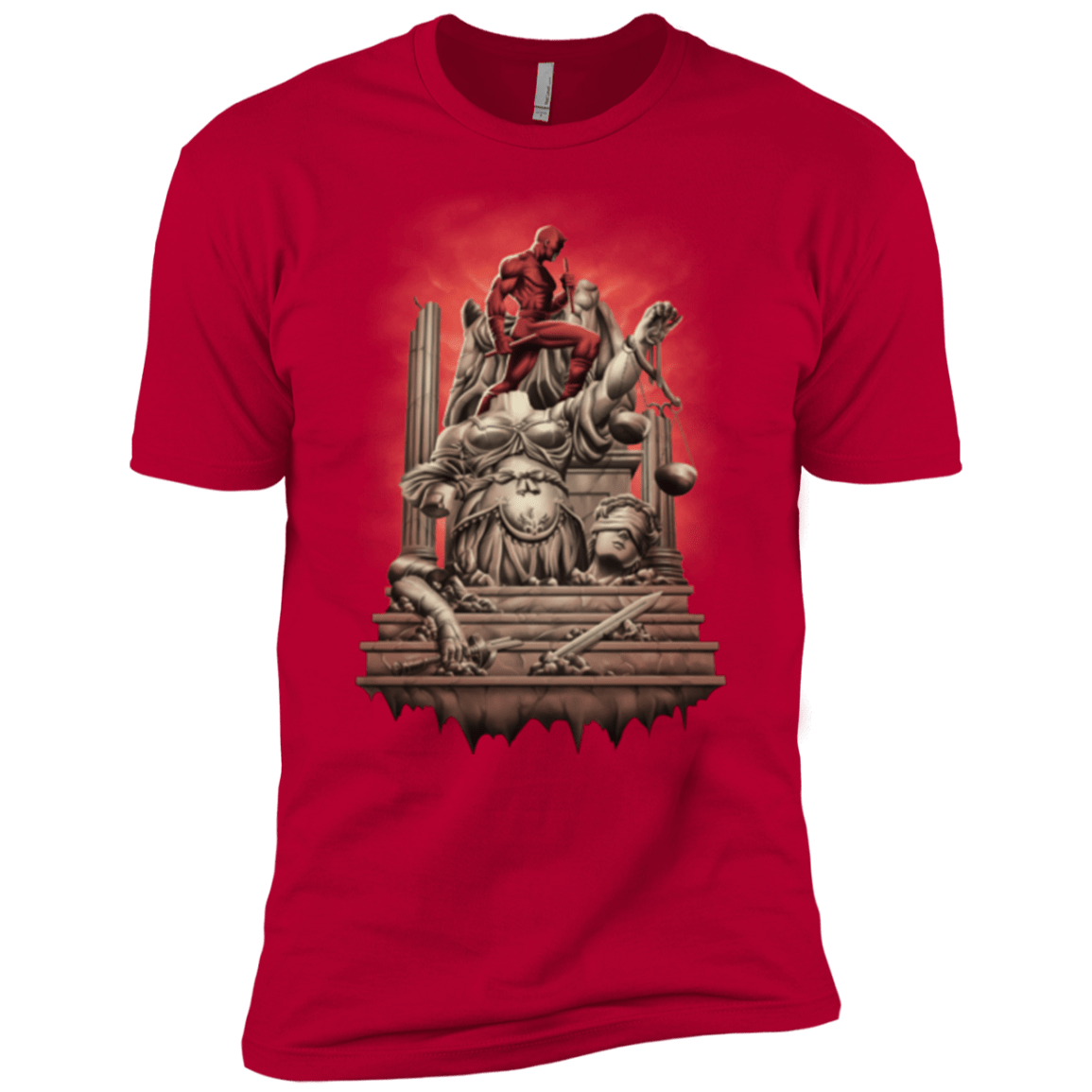 T-Shirts Red / YXS Fiat Justitia Ruat Caelum Boys Premium T-Shirt