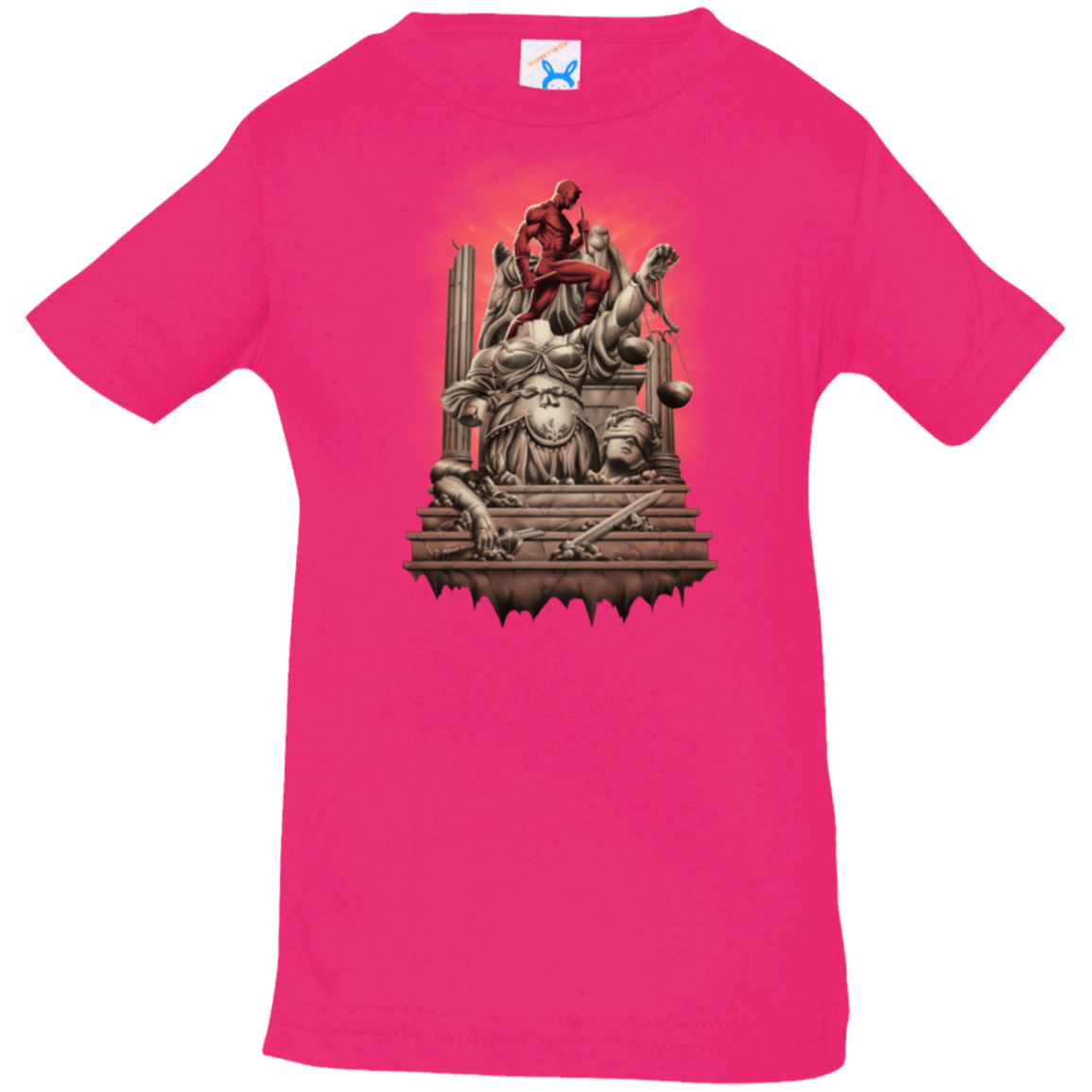 T-Shirts Hot Pink / 6 Months Fiat Justitia Ruat Caelum Infant PremiumT-Shirt