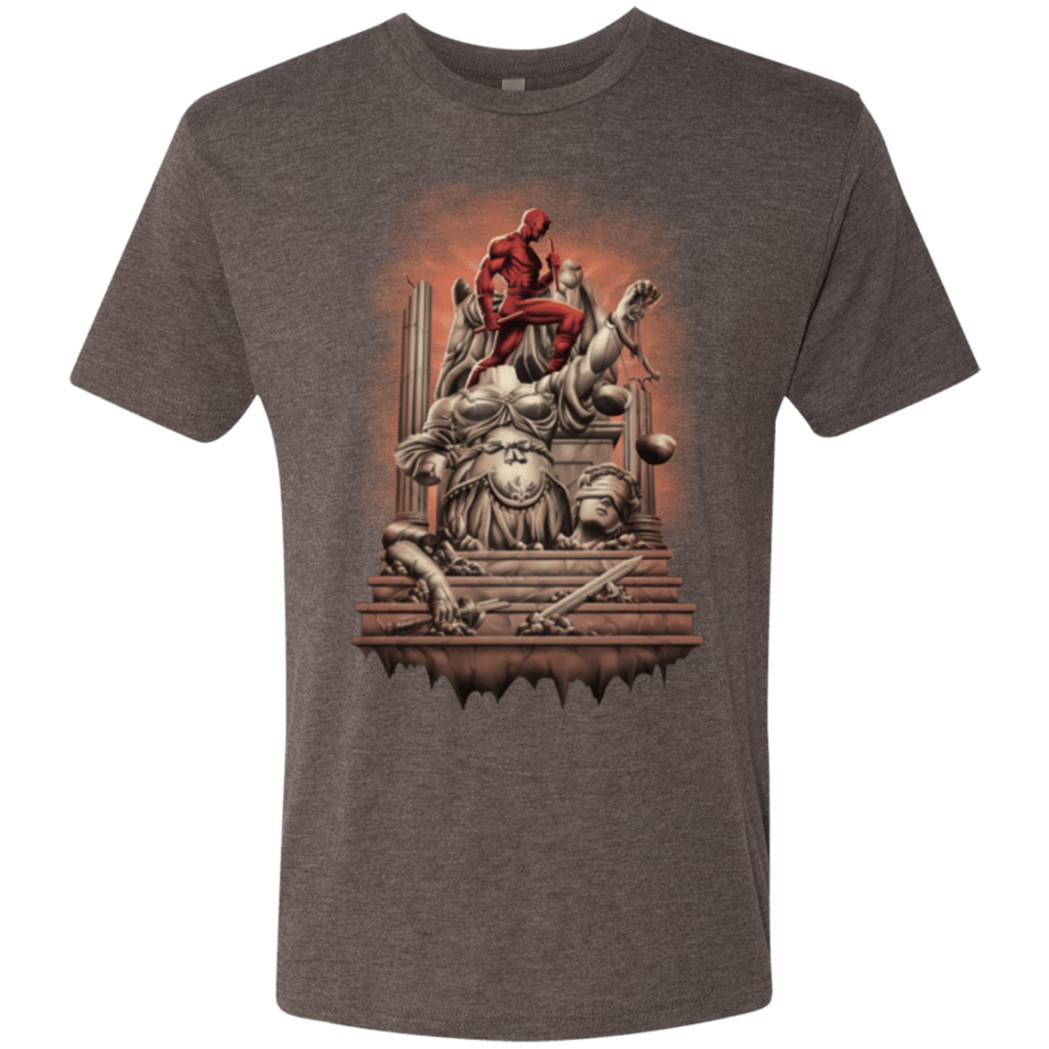 T-Shirts Macchiato / Small Fiat Justitia Ruat Caelum Men's Triblend T-Shirt