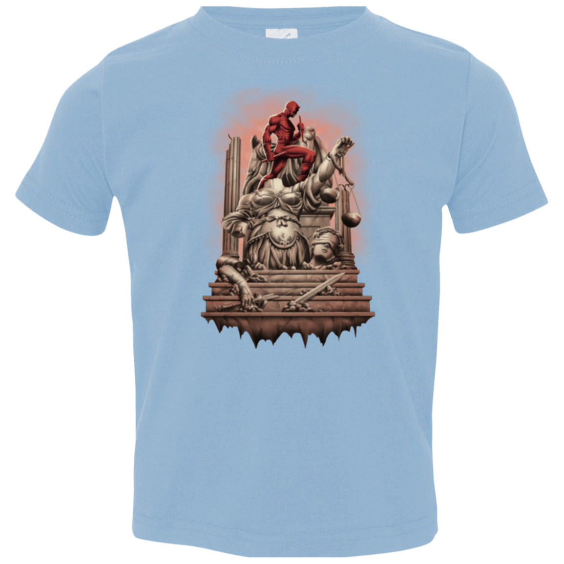 T-Shirts Light Blue / 2T Fiat Justitia Ruat Caelum Toddler Premium T-Shirt